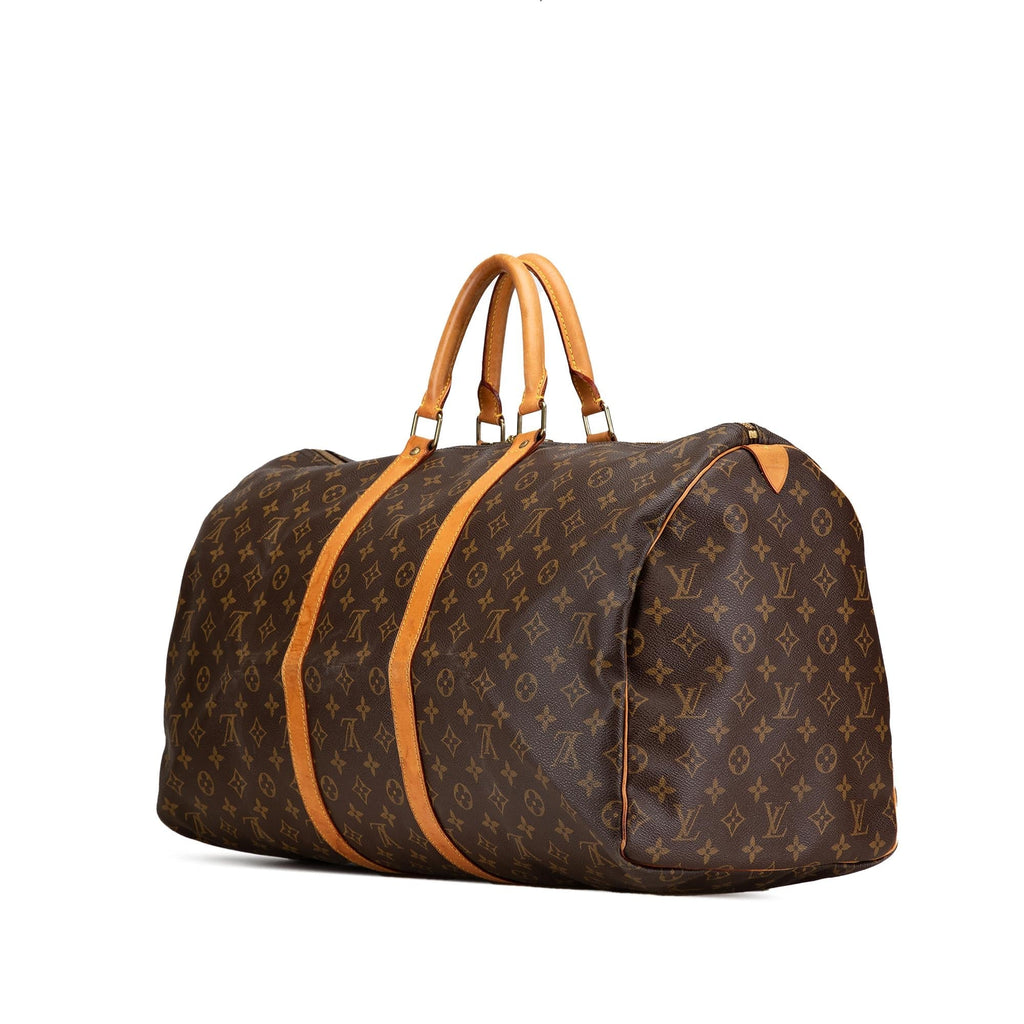 Louis Vuitton Monogram Keepall 55 (SHG-nF7PKN)