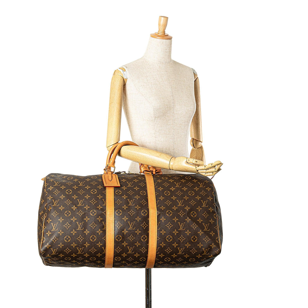 Louis Vuitton Monogram Keepall 55 (SHG-2ju8jP)
