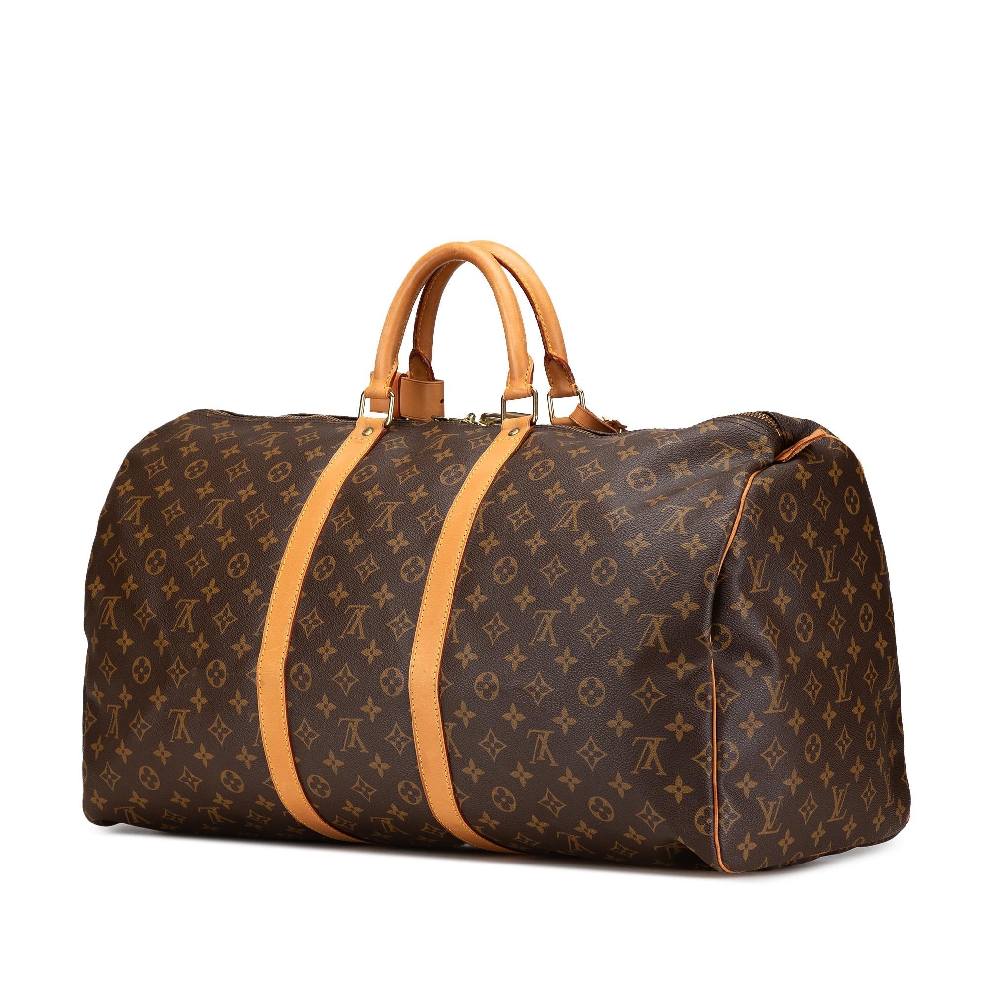 Louis Vuitton Monogram Keepall 55 (SHG-2ju8jP)