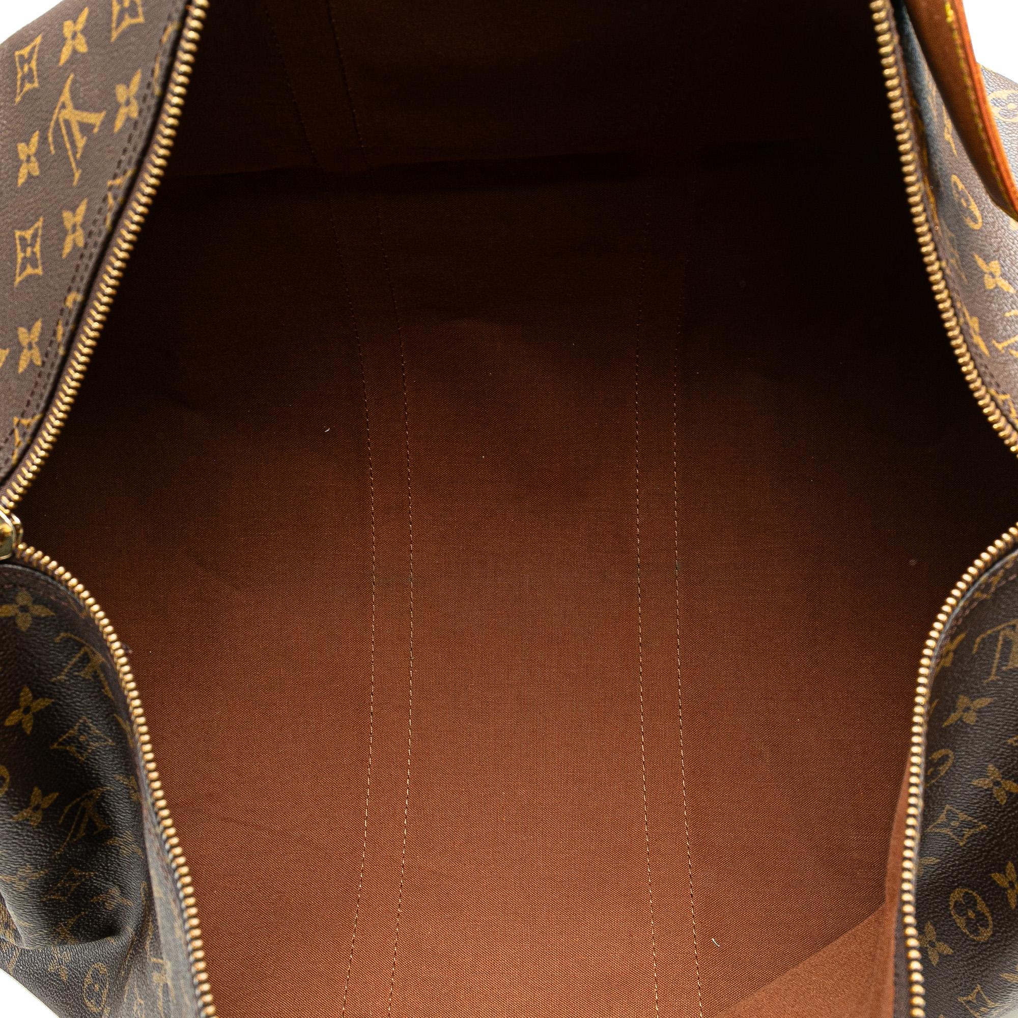 Louis Vuitton Monogram Keepall 55 (SHG-PU3gjf)