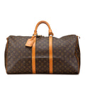 Louis Vuitton Monogram Keepall 55 (SHG-PU3gjf)