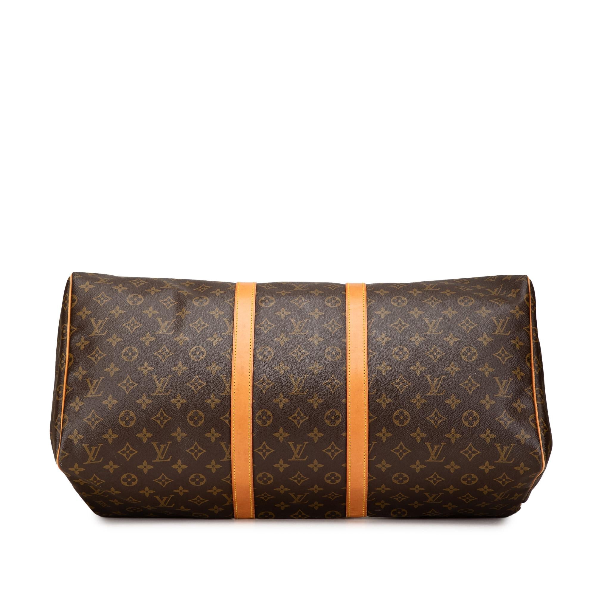 Louis Vuitton Monogram Keepall 55 (SHG-Iu6chZ)
