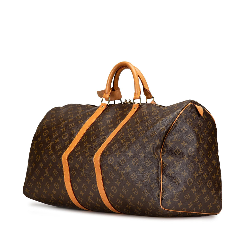 Louis Vuitton Monogram Keepall 55 (SHG-Iu6chZ)