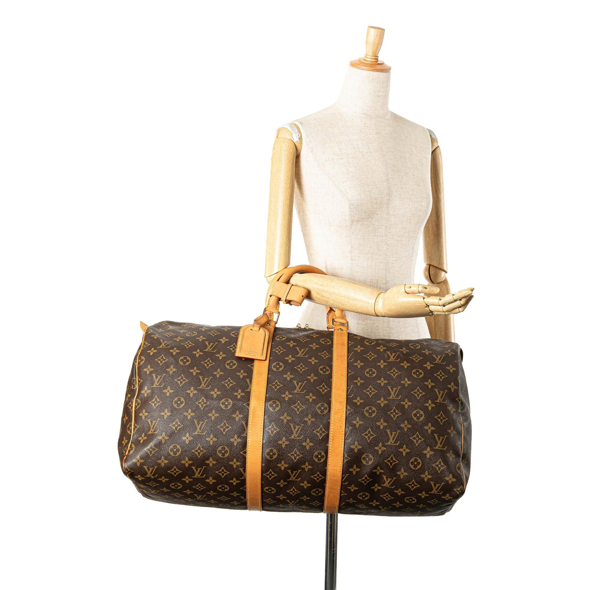 Louis Vuitton Monogram Keepall 55