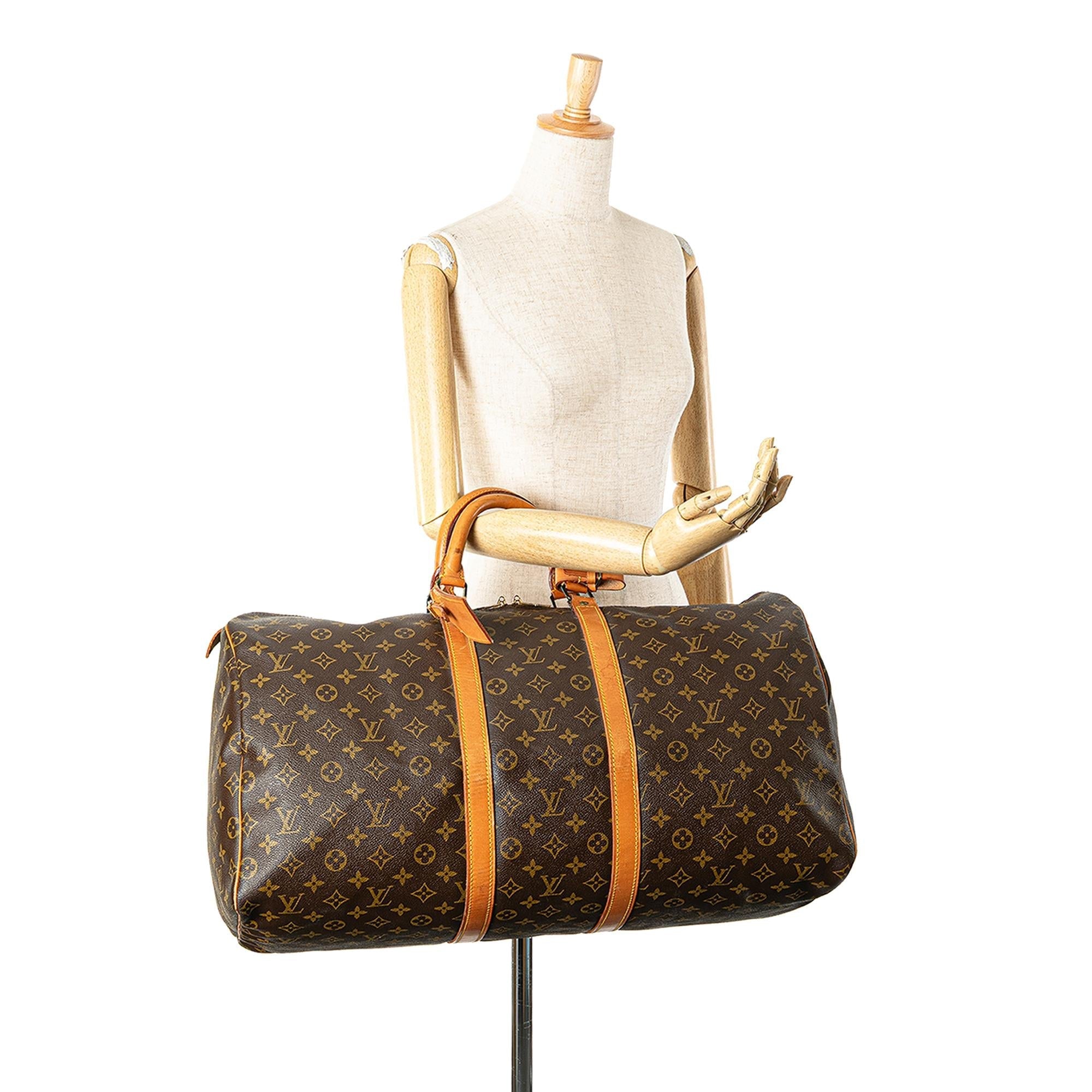 Louis Vuitton Monogram Keepall 55