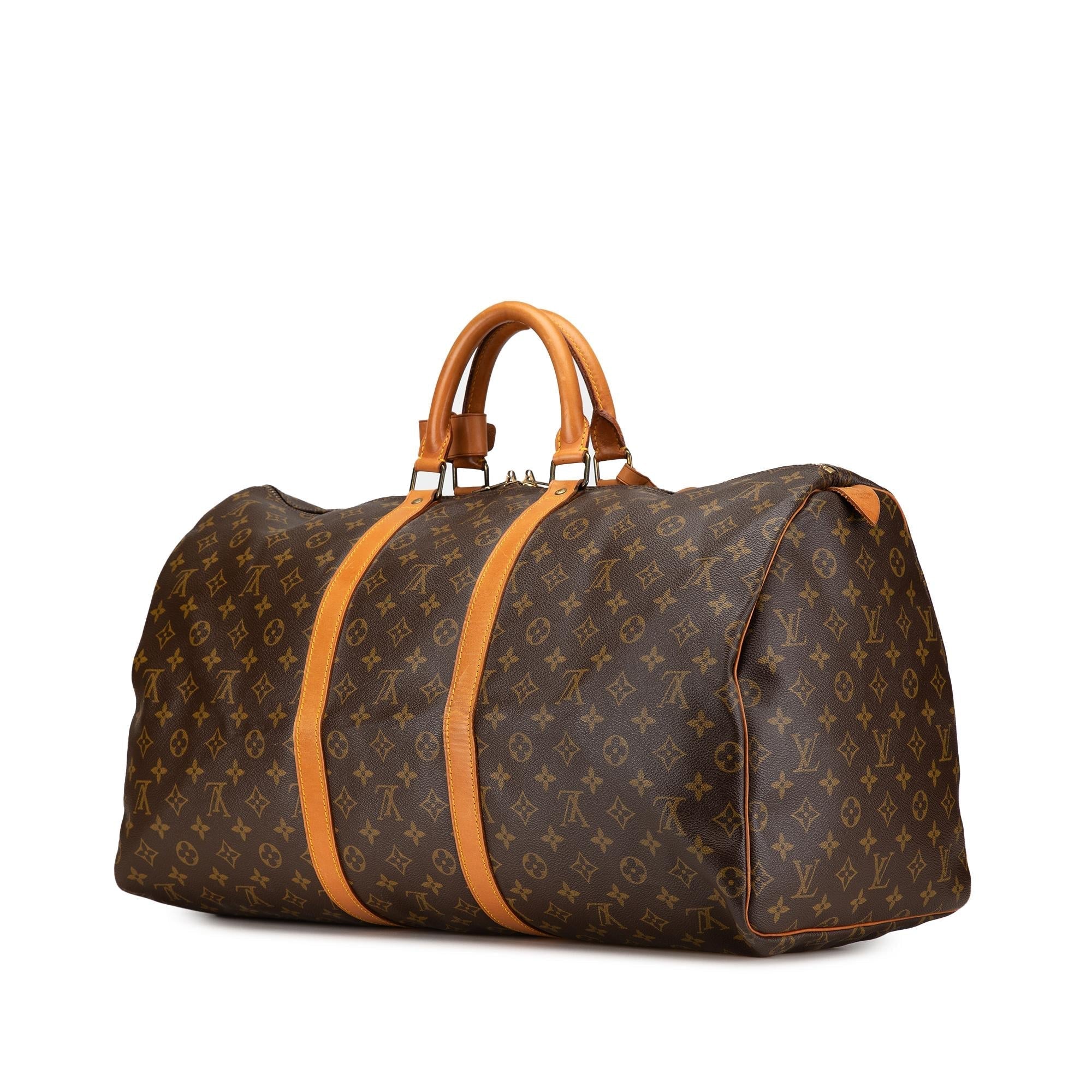 Louis Vuitton Monogram Keepall 55