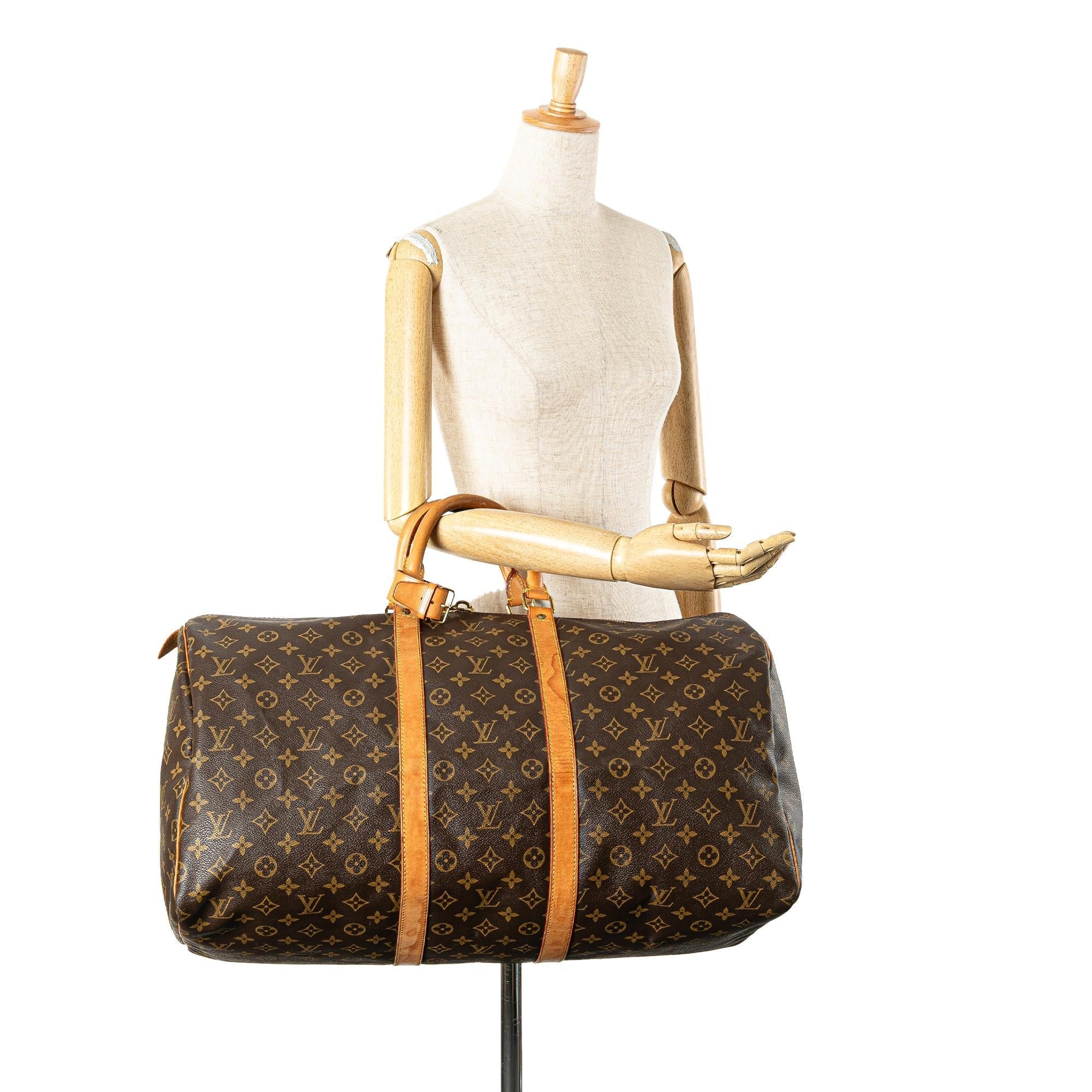 Louis Vuitton Monogram Keepall 55