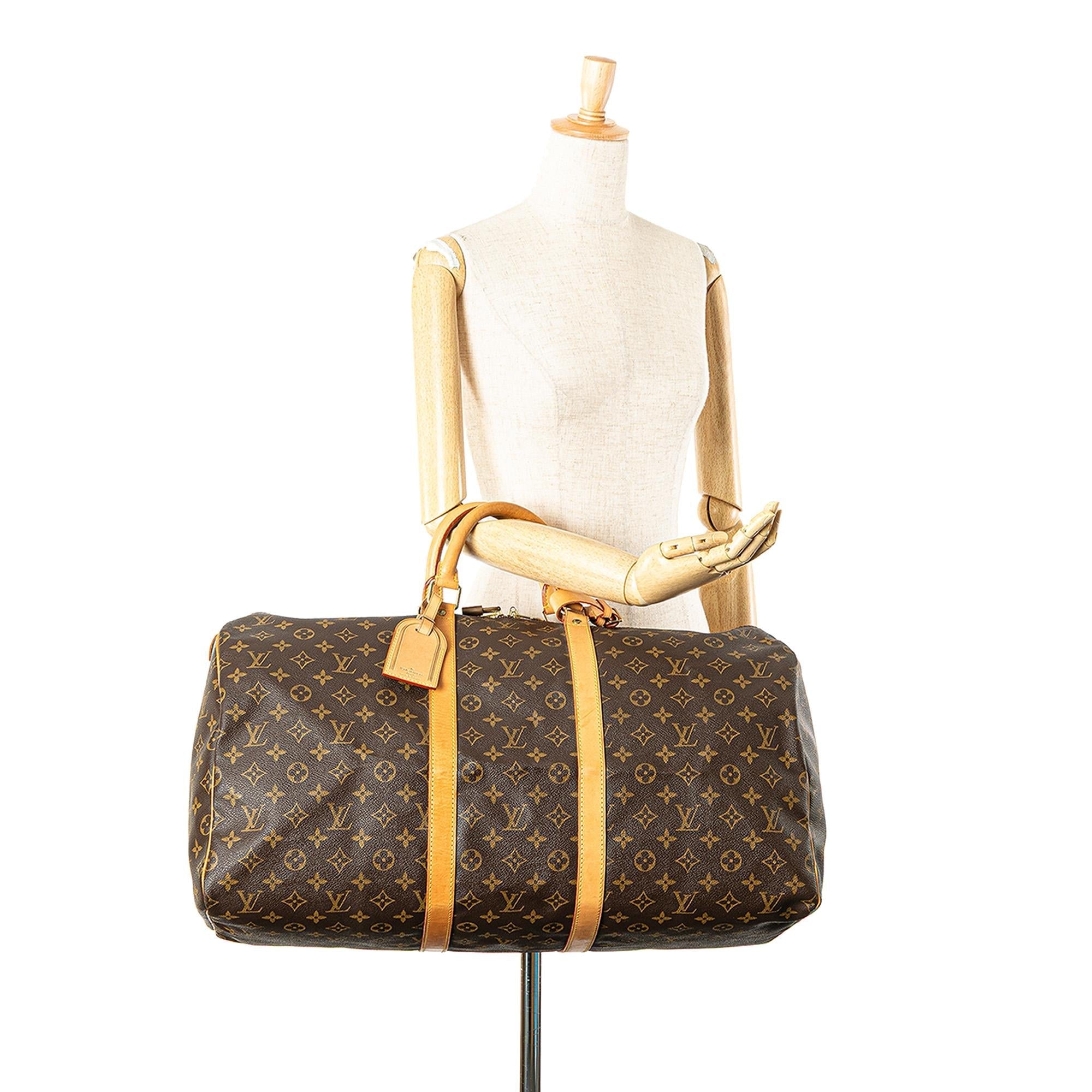 Louis Vuitton Monogram Keepall 55