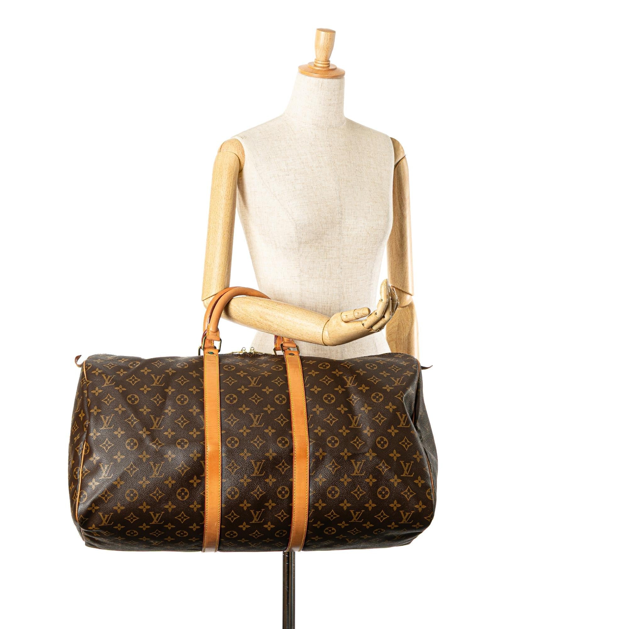 Louis Vuitton Monogram Keepall 55