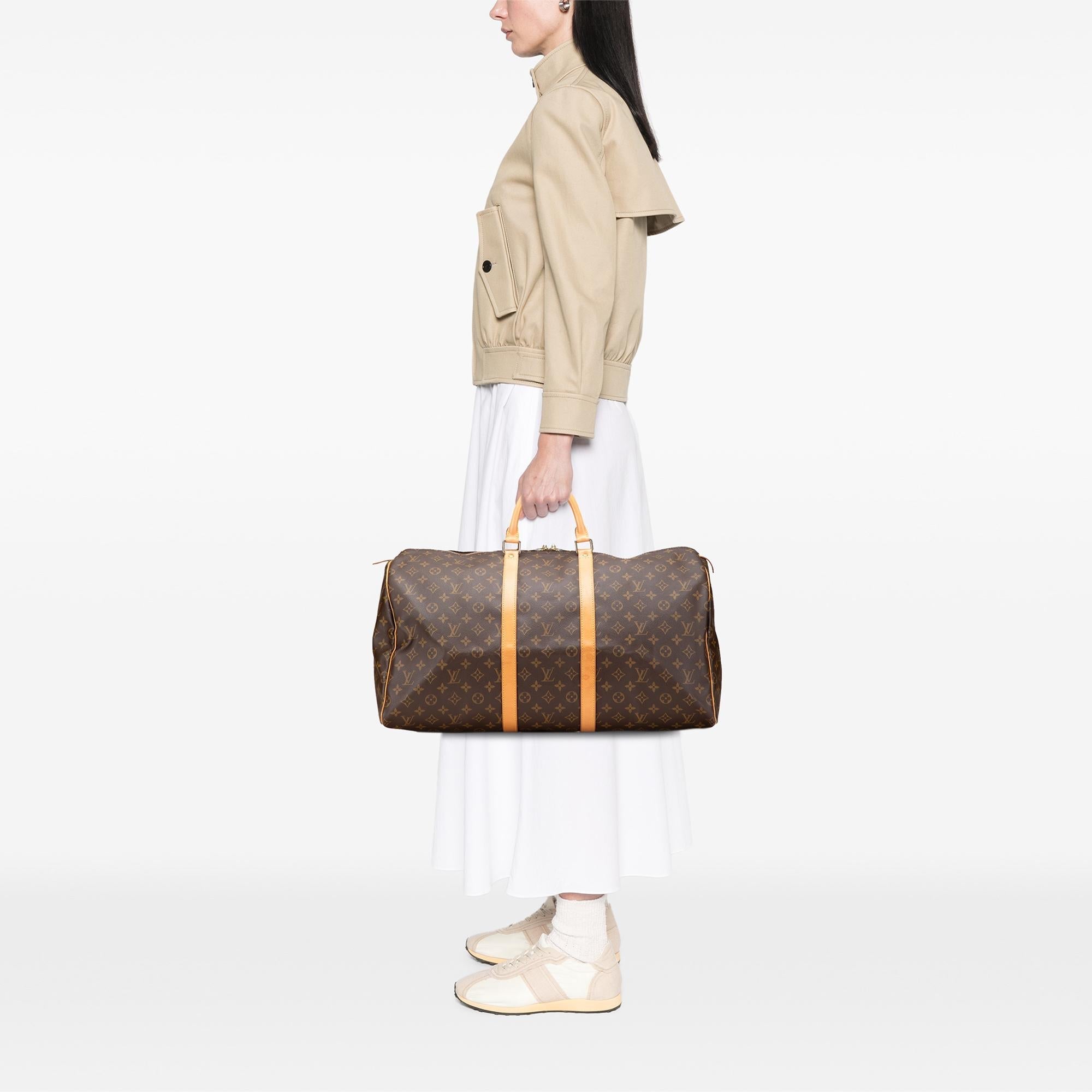 Louis Vuitton Monogram Keepall 55