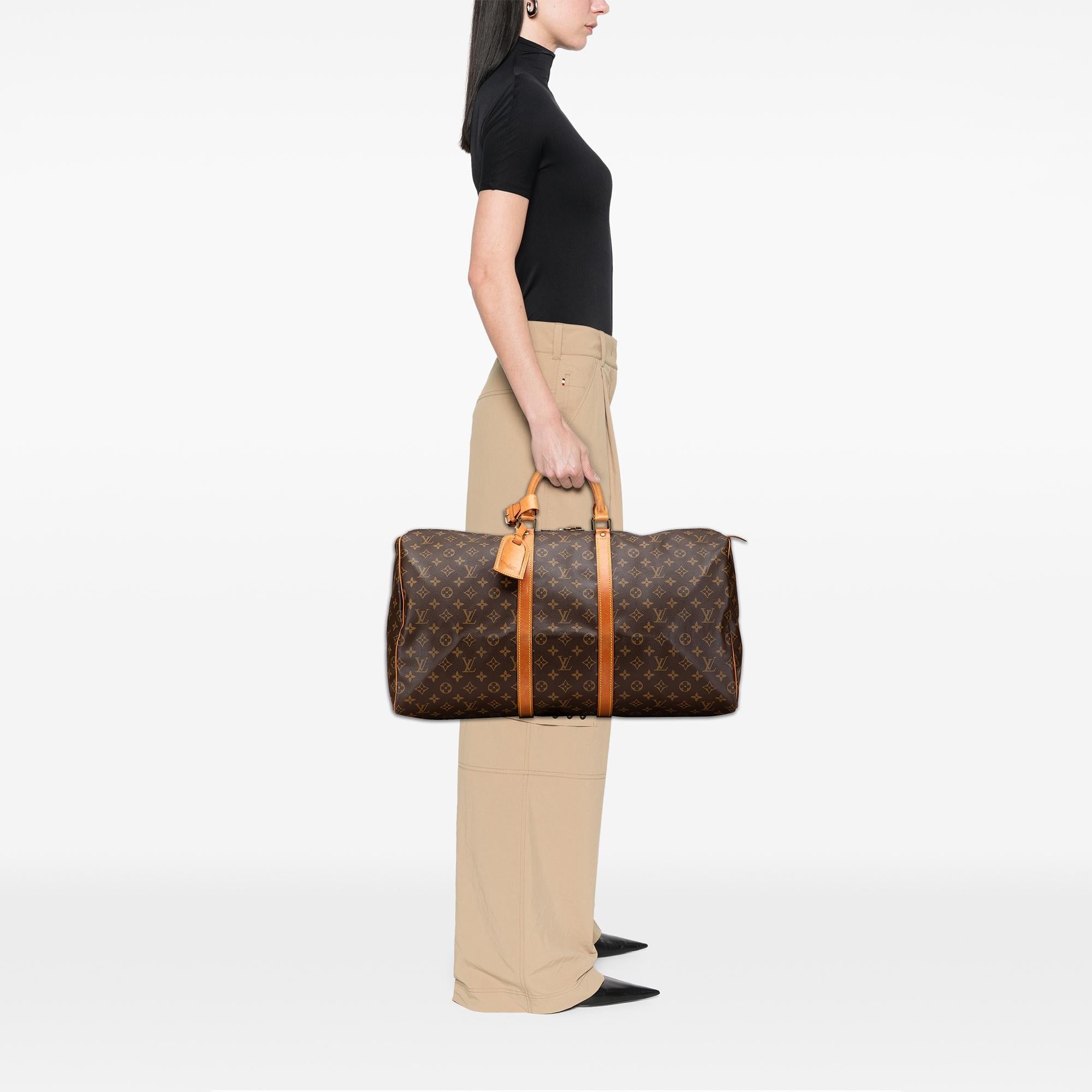 Louis Vuitton Monogram Keepall 55