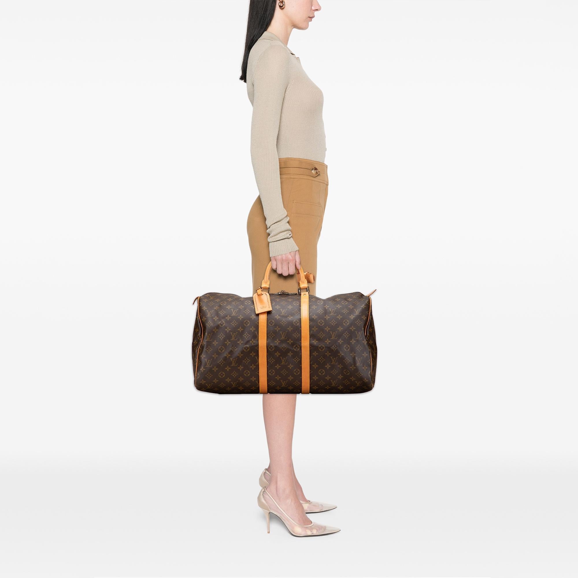Louis Vuitton Monogram Keepall 55