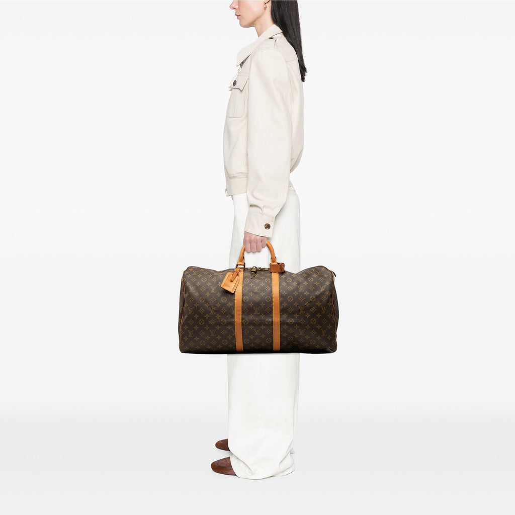 Louis Vuitton Monogram Keepall 55
