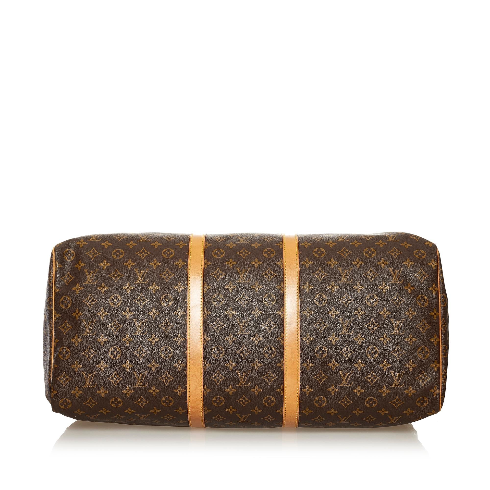 Louis Vuitton Monogram Keepall 60 (SHG-34541)