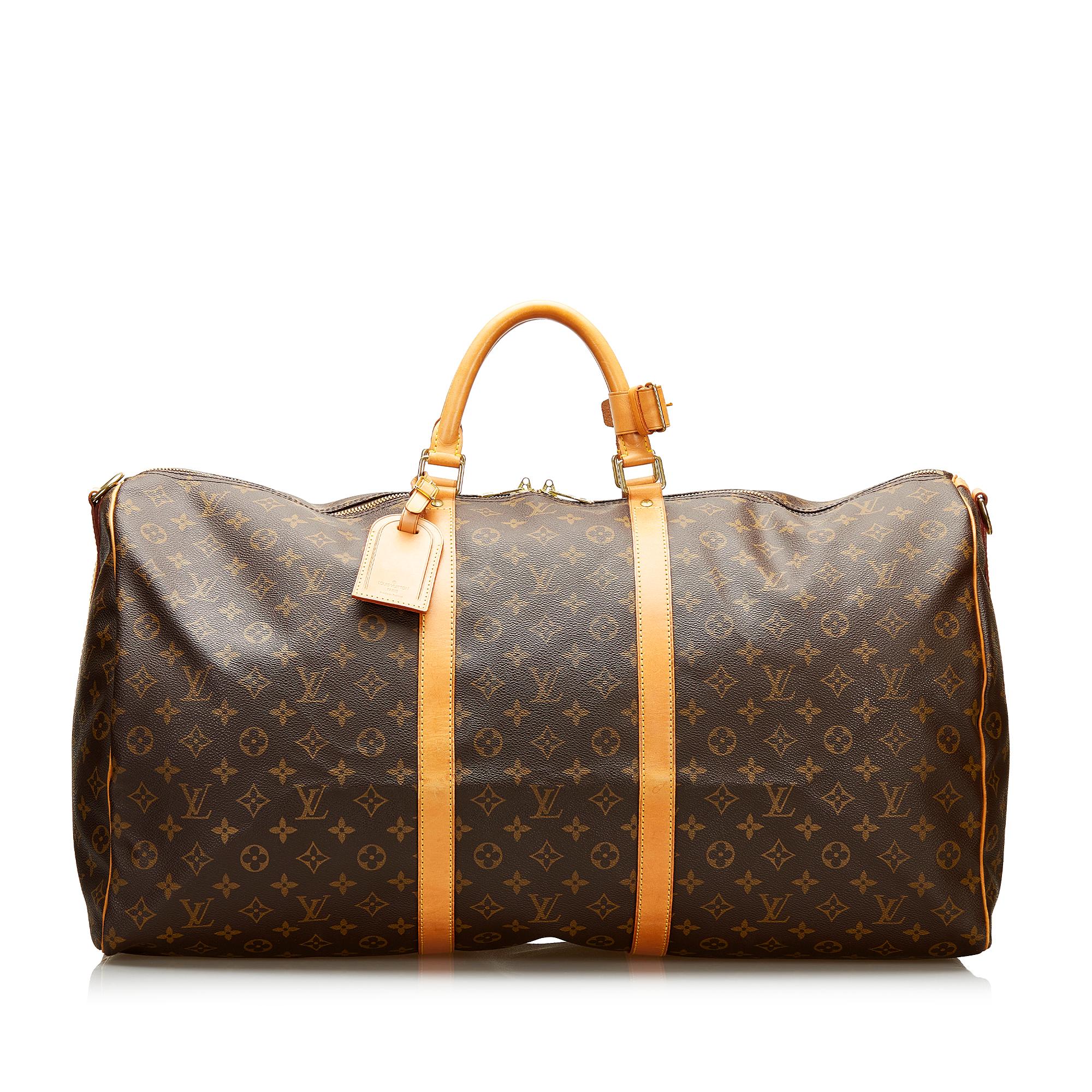 Louis Vuitton Monogram Keepall 60 (SHG-35572)