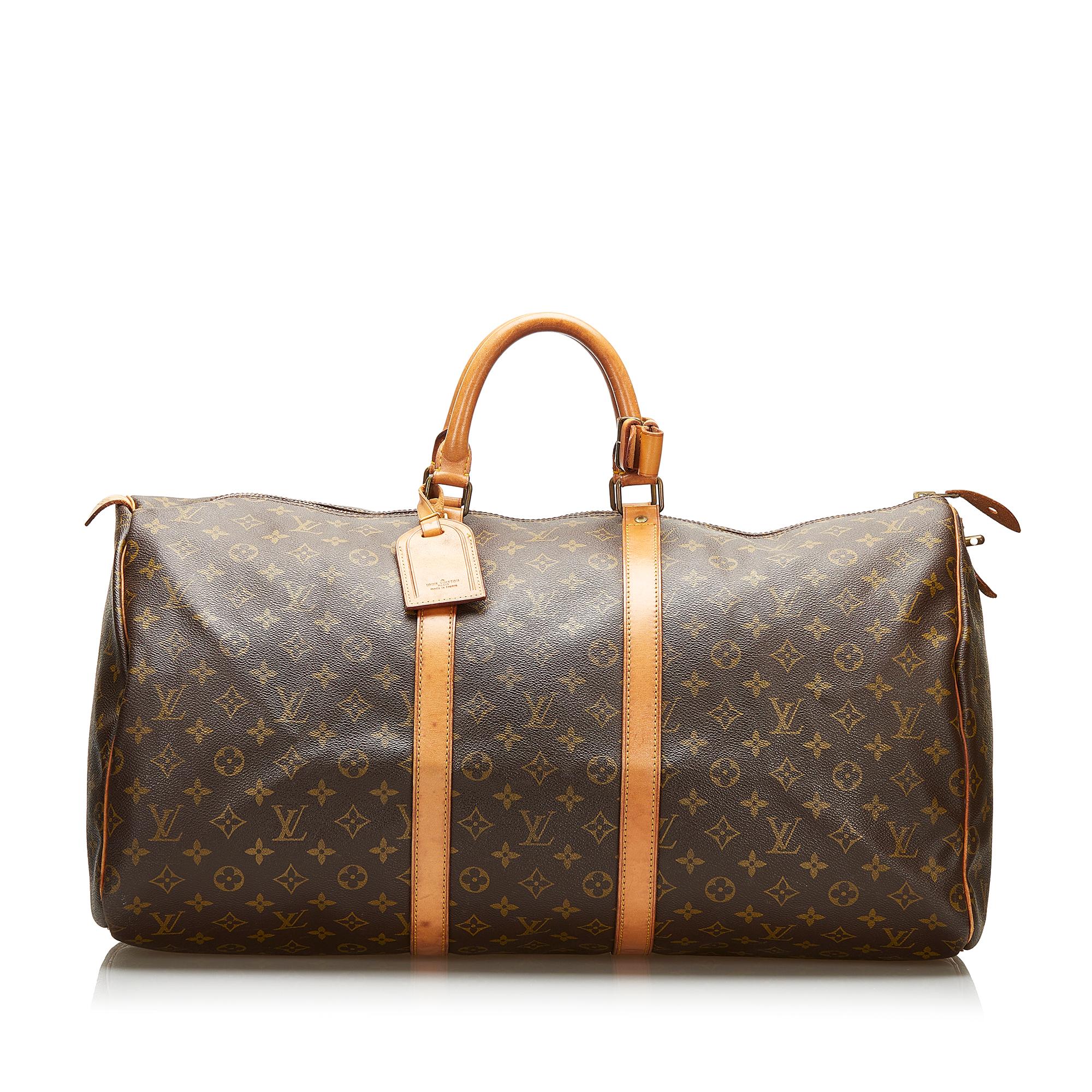 Louis Vuitton Monogram Keepall 60 (SHG-35580)
