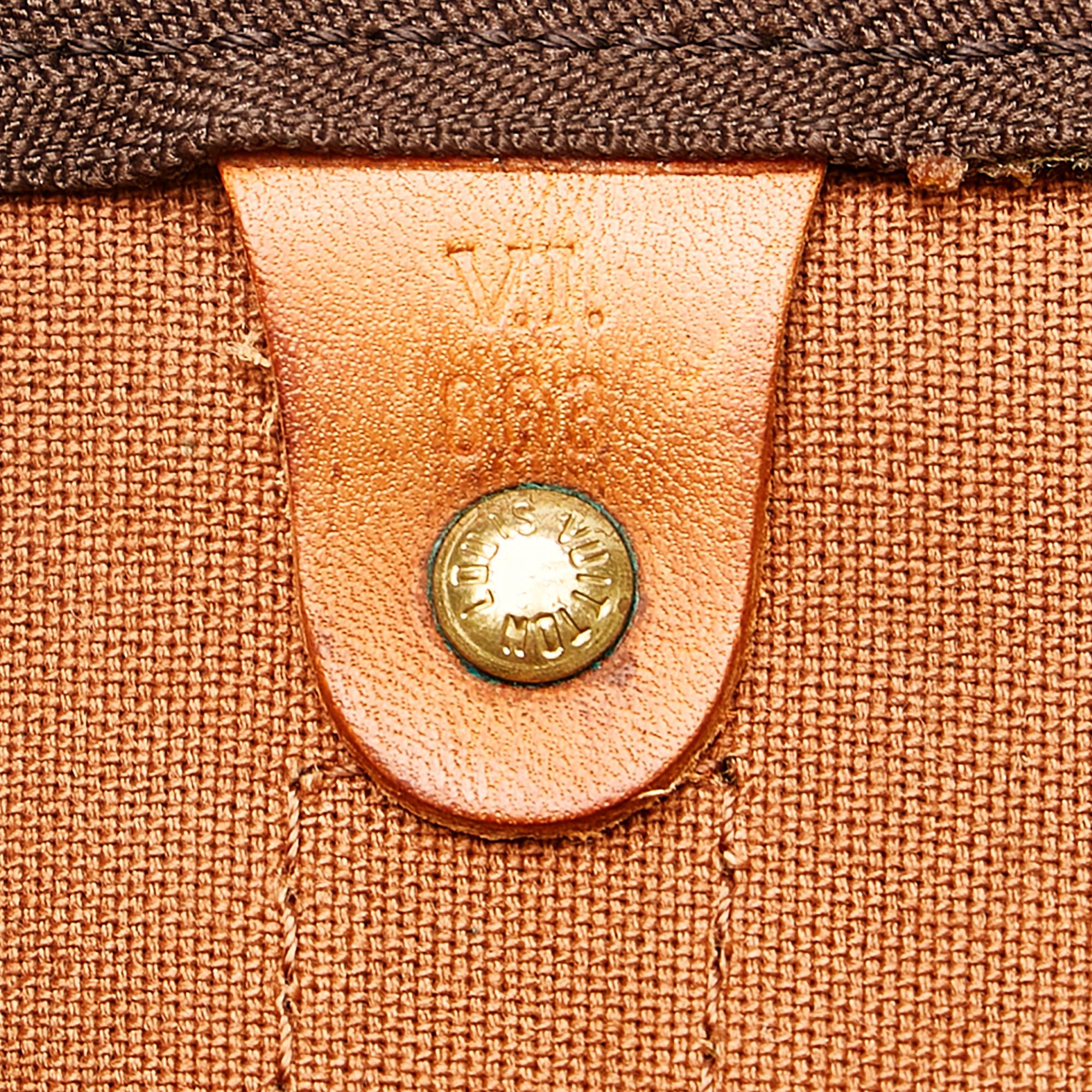 Louis Vuitton Monogram Keepall 60 (SHG-35909)