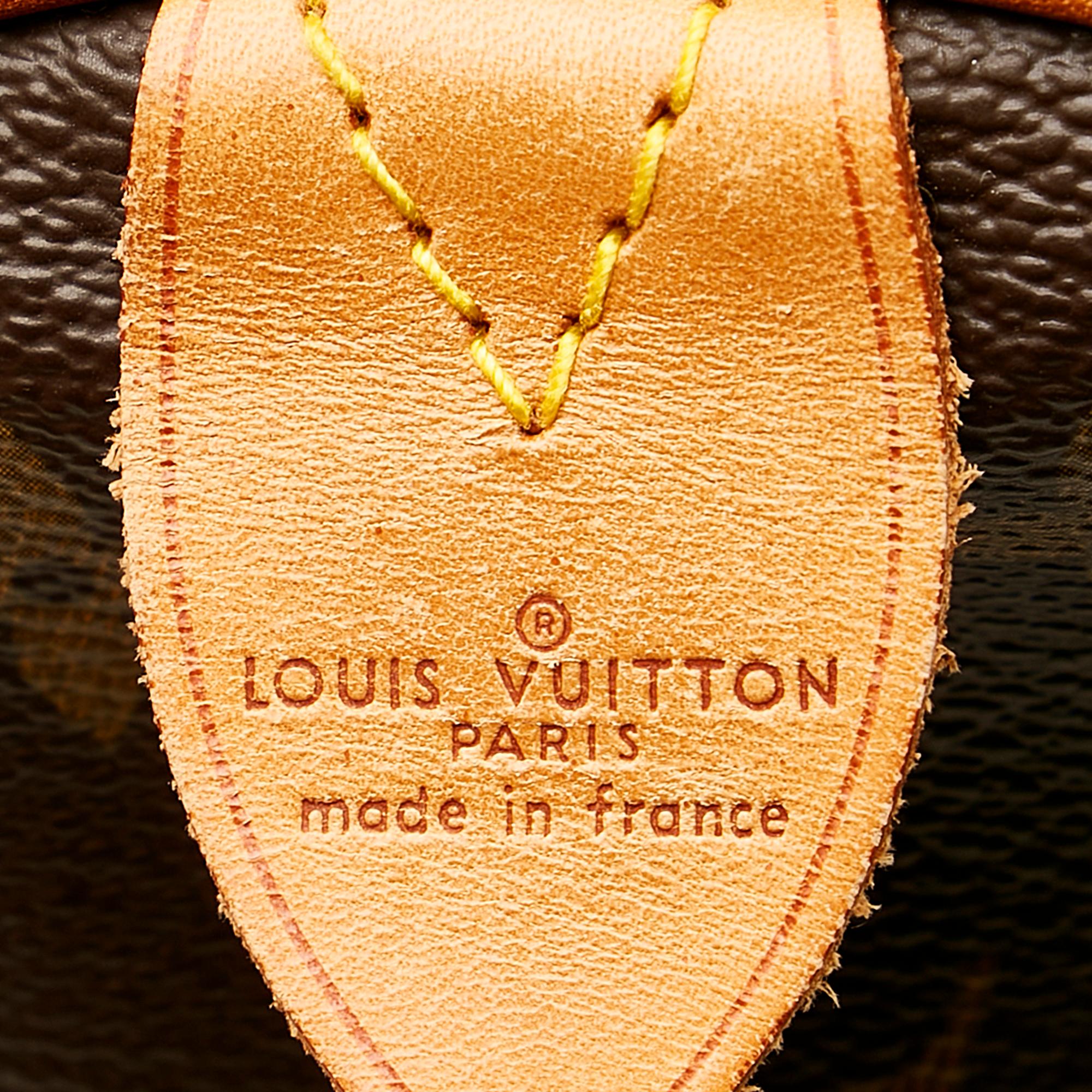 Louis Vuitton Monogram Keepall 60 (SHG-35909)