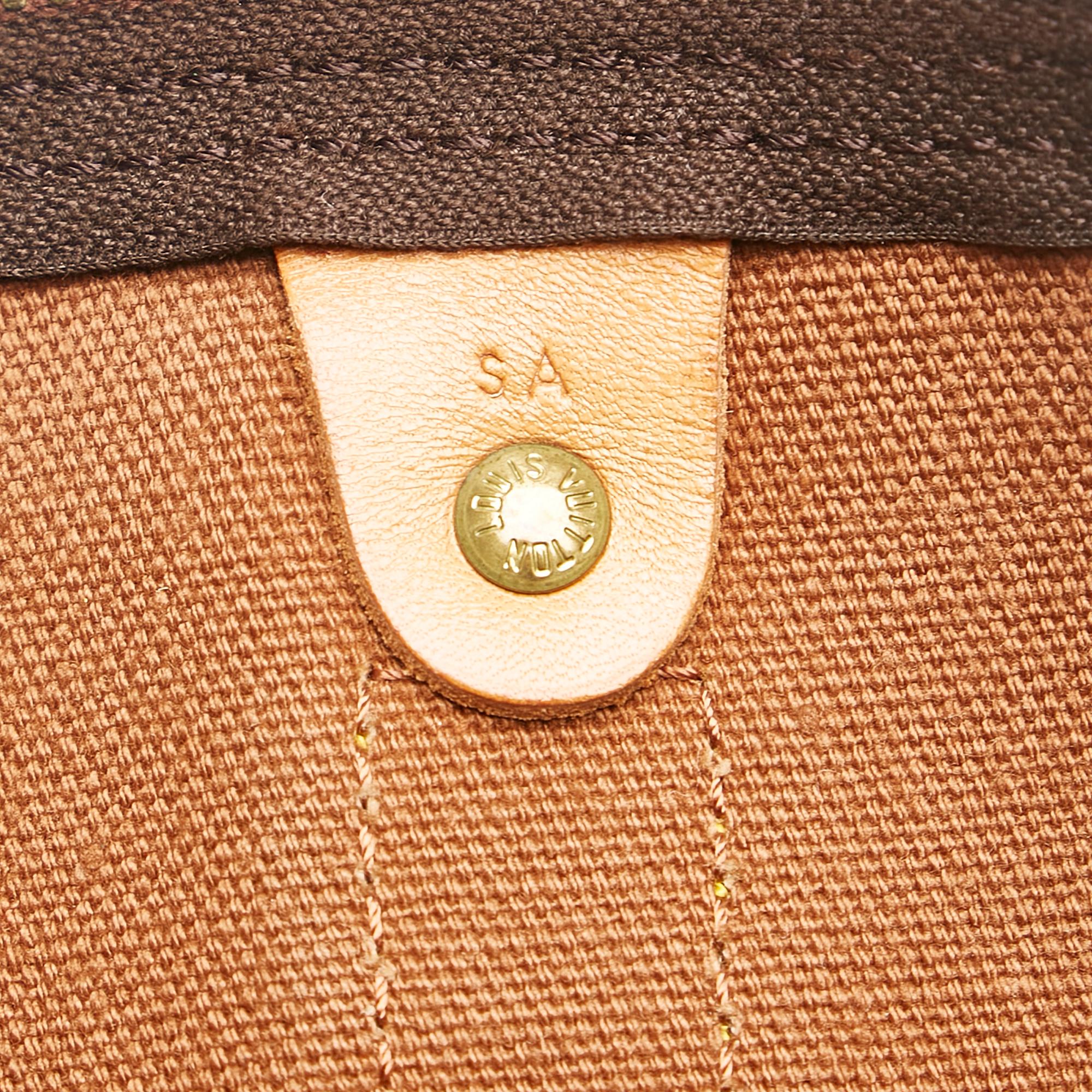 Louis Vuitton Monogram Keepall 60 (SHG-36558)