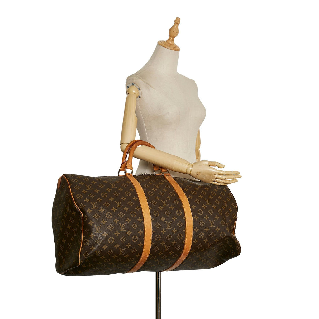 Louis Vuitton Monogram Keepall 60 (SHG-36558)