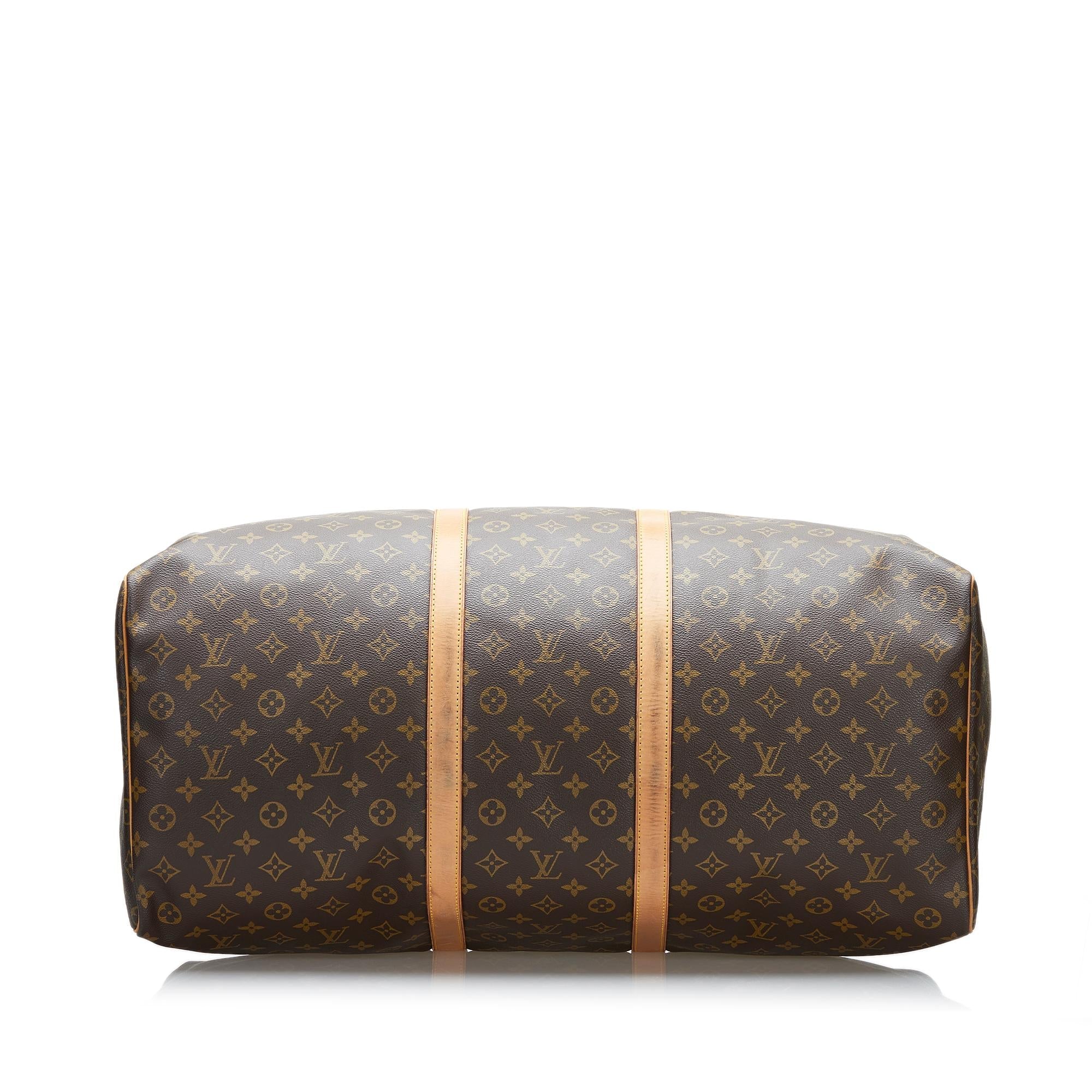 Louis Vuitton Monogram Keepall 60 (SHG-36877)