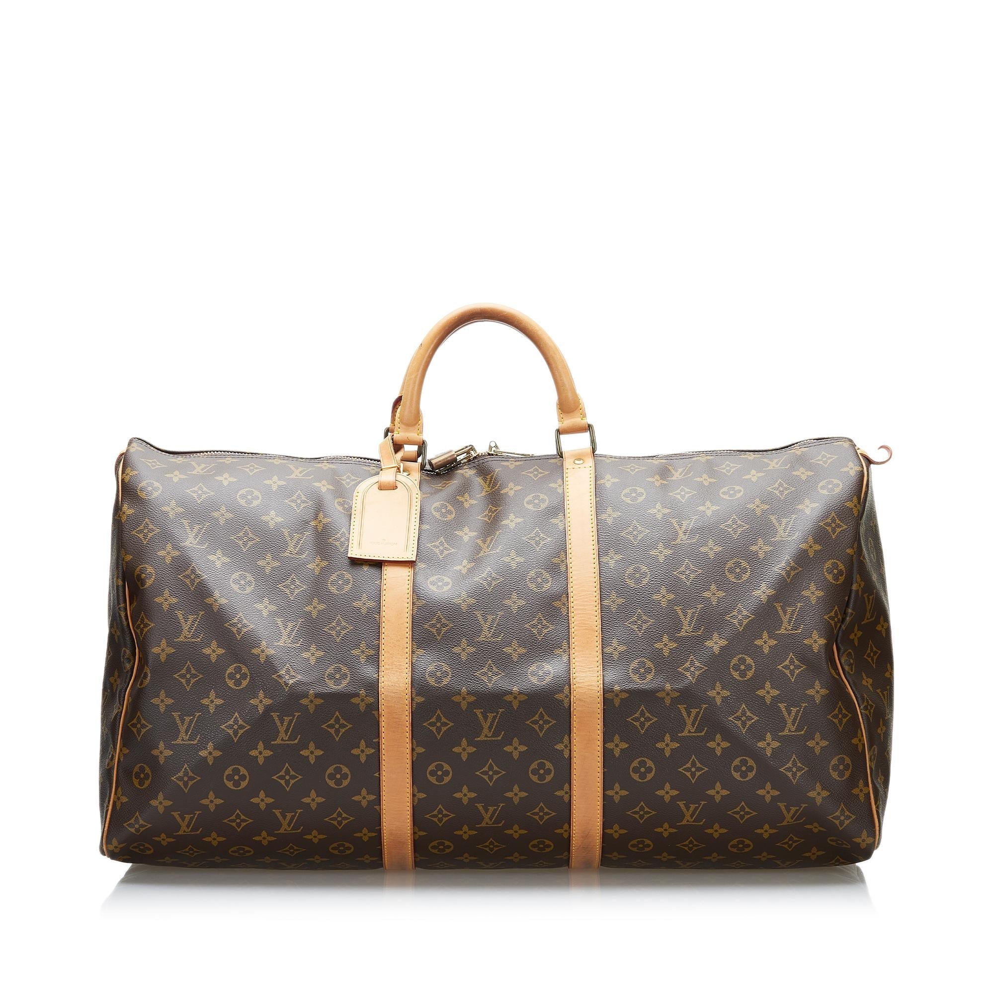 Louis Vuitton Monogram Keepall 60 (SHG-36877)