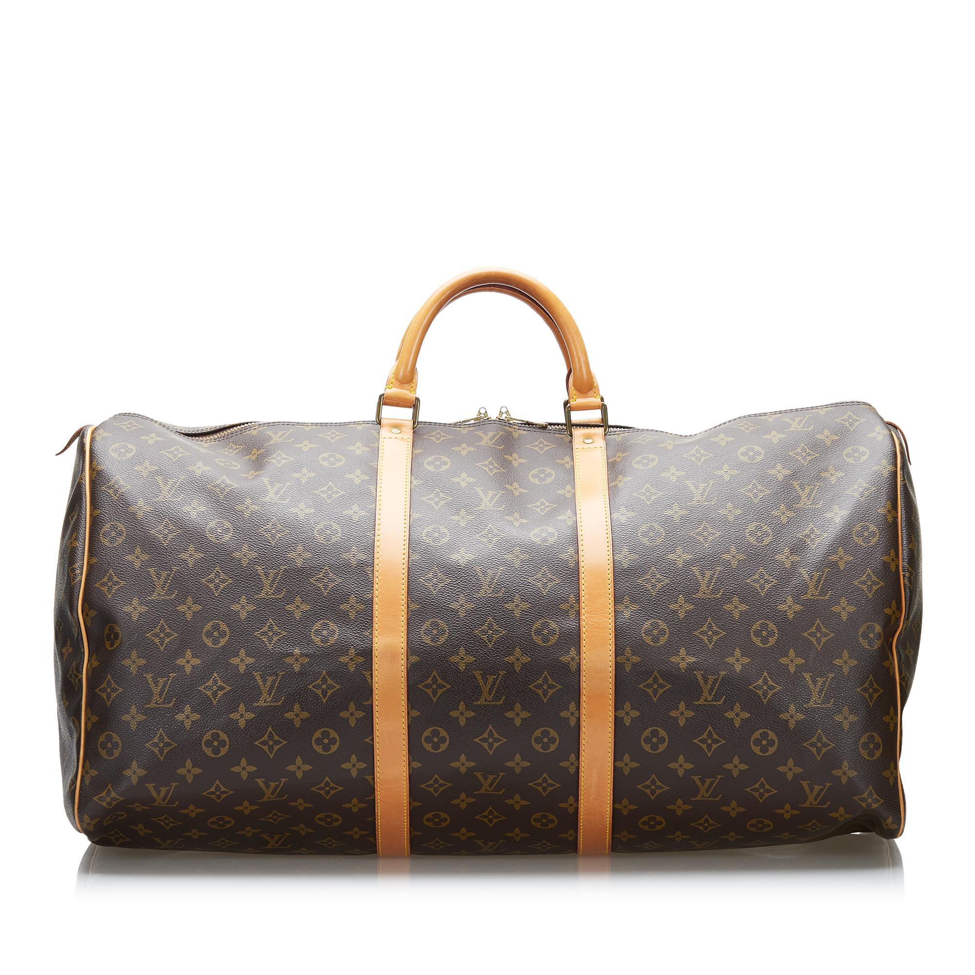 Louis Vuitton Monogram Keepall 60 (SHG-36948)