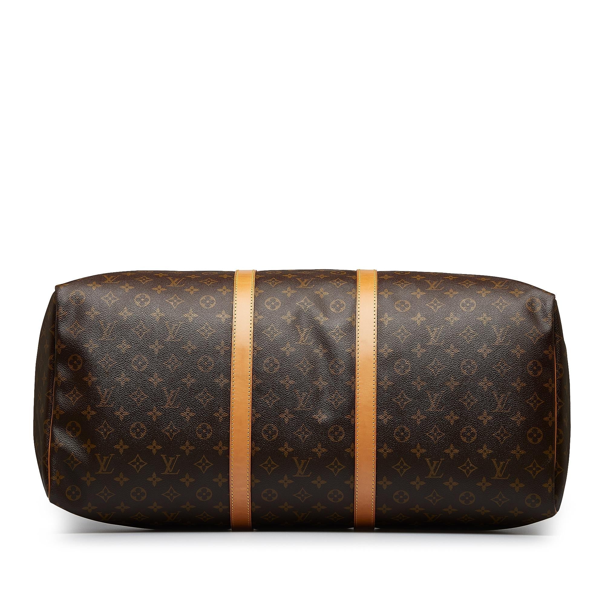 Louis Vuitton Monogram Keepall 60 (SHG-qkr97I)