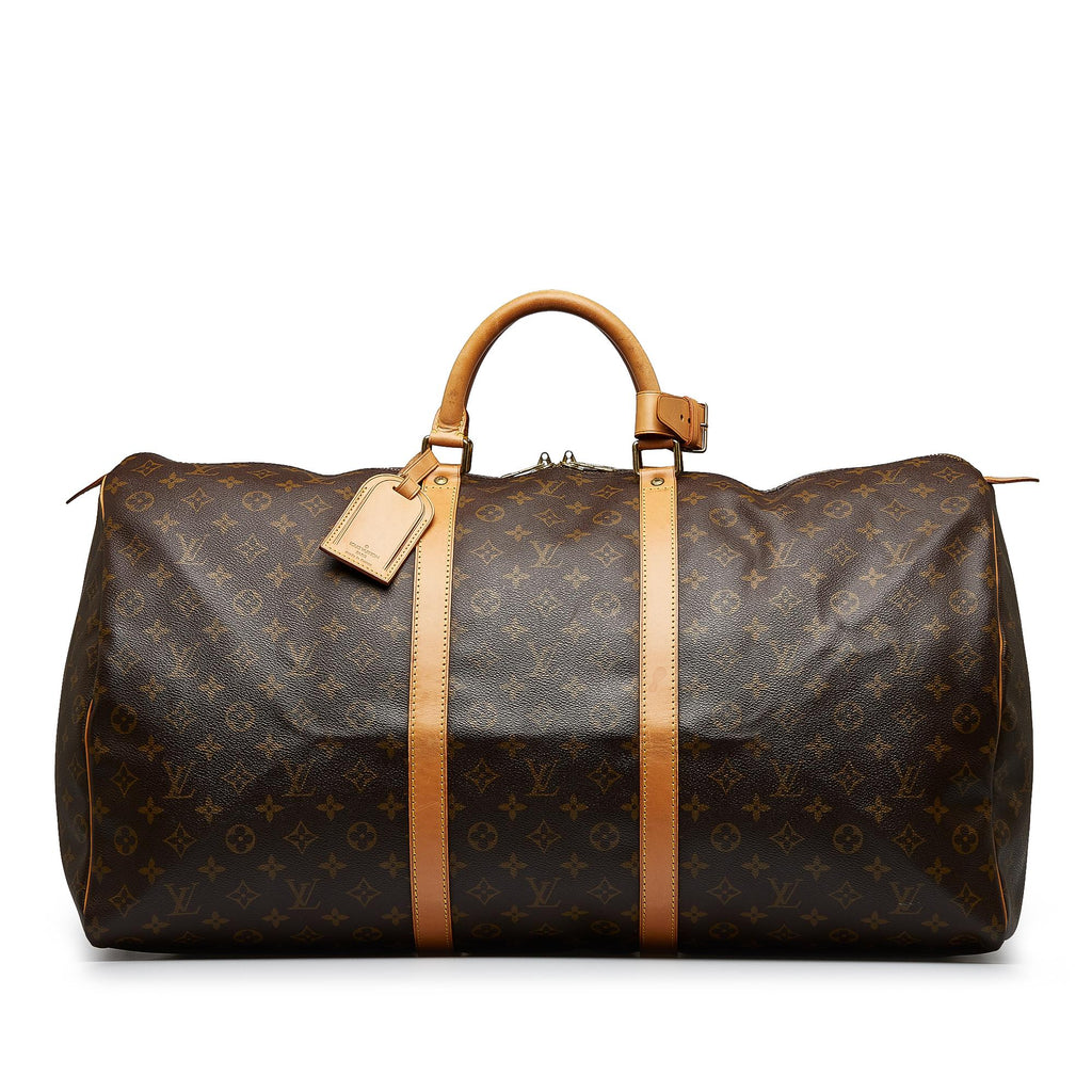 Louis Vuitton Monogram Keepall 60 (SHG-qkr97I)