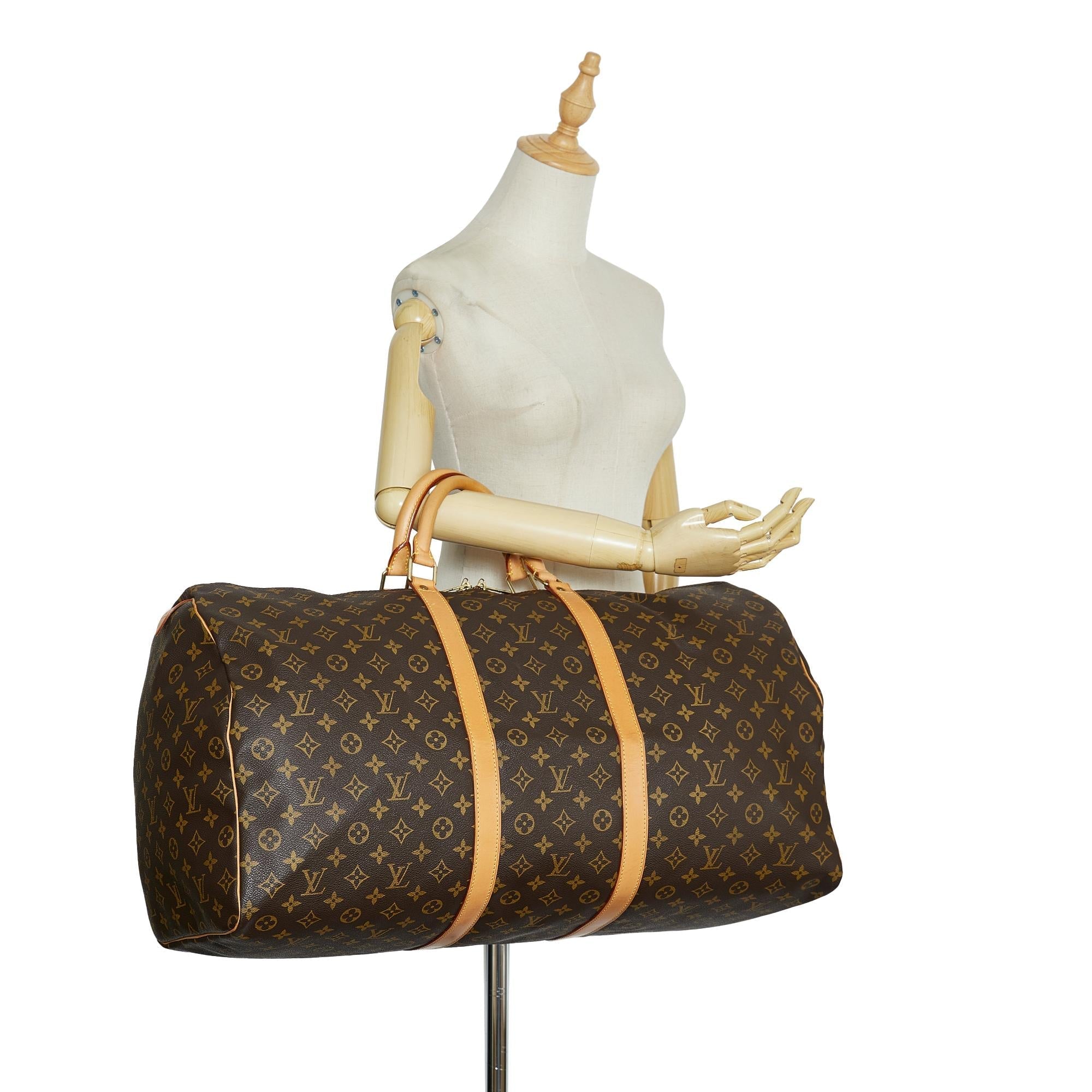 Louis Vuitton Monogram Keepall 60 (SHG-hEGAwz)