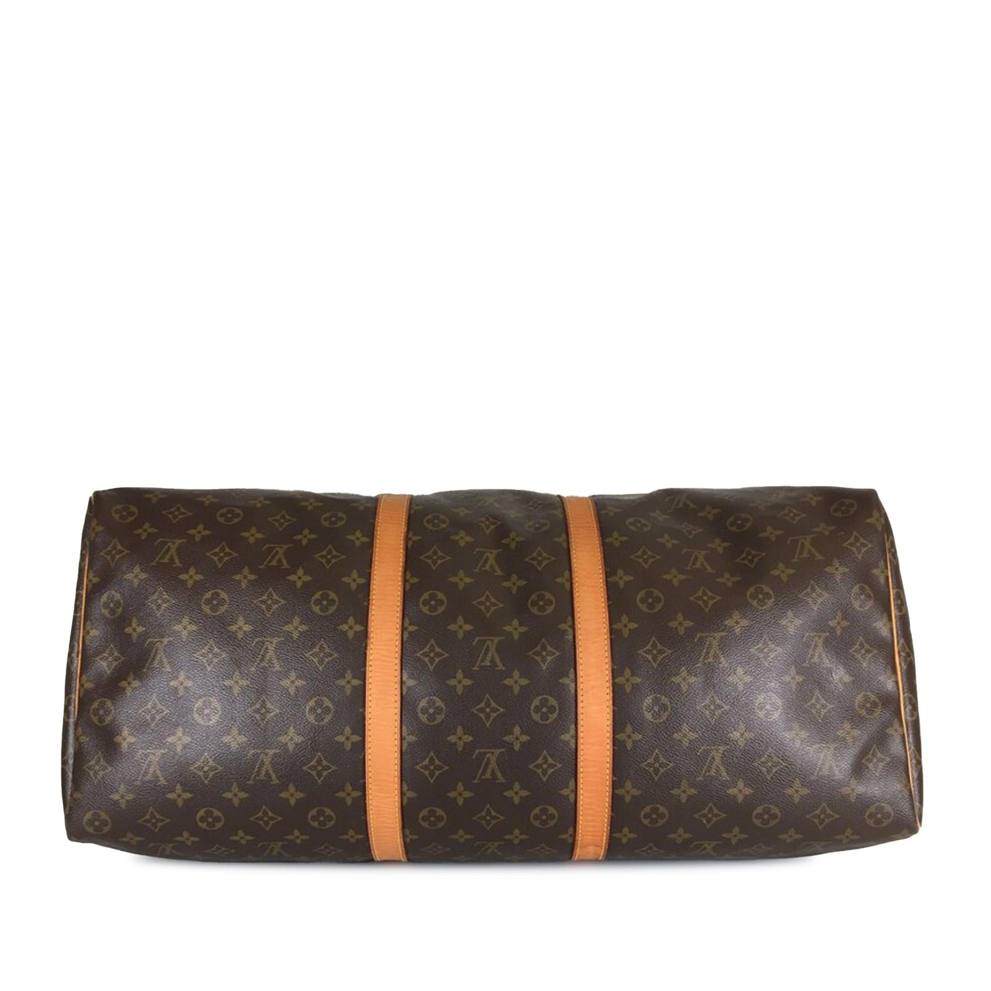 Louis Vuitton Monogram Keepall 60 (SHG-FooG6a)