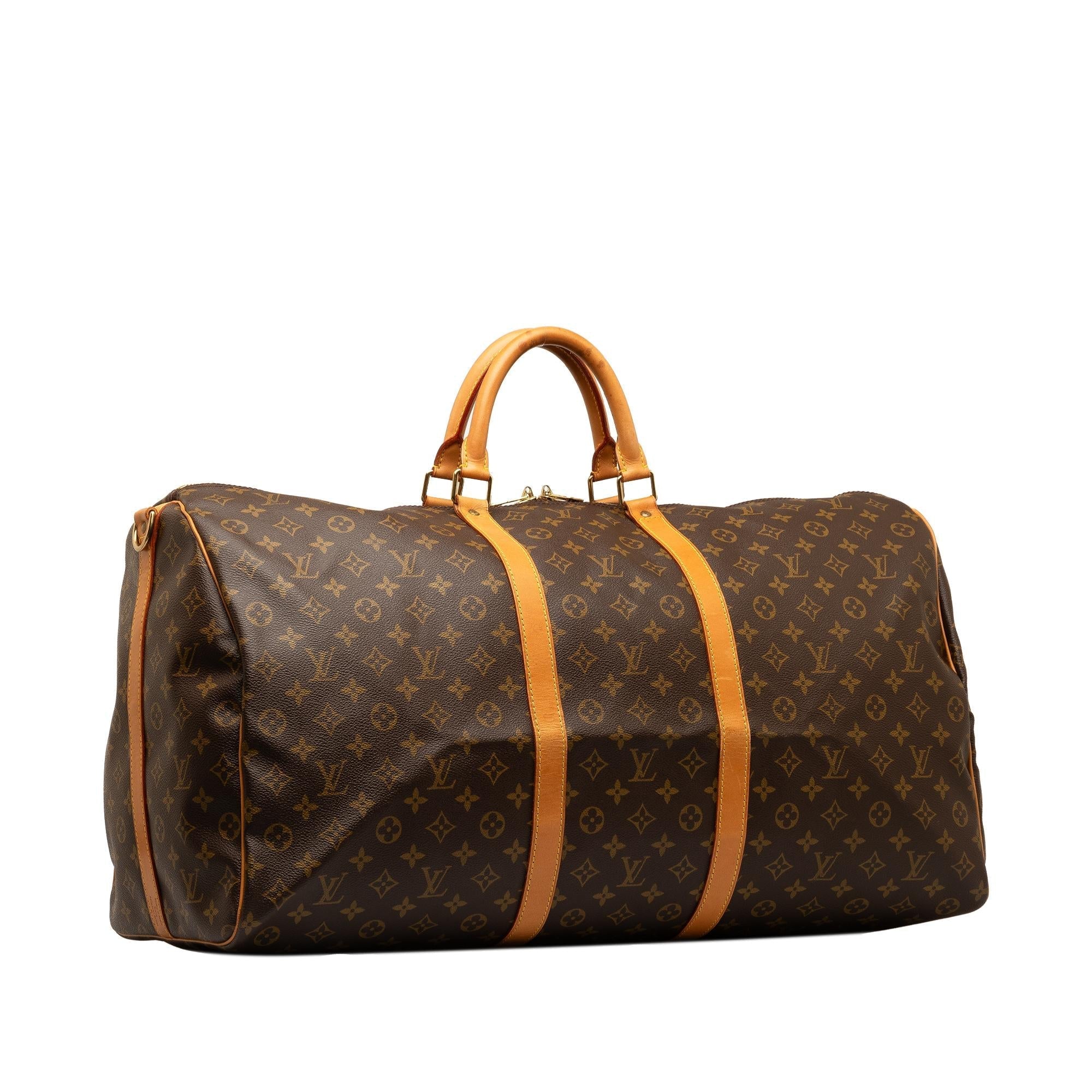 Louis Vuitton Monogram Keepall 60 (SHG-BExxrj)