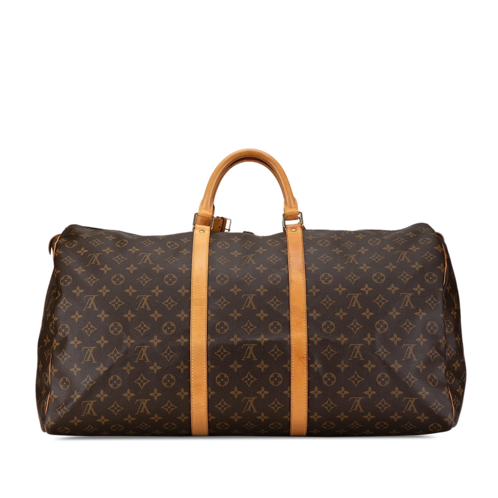Louis Vuitton Monogram Keepall 60 (SHG-8Oxady)