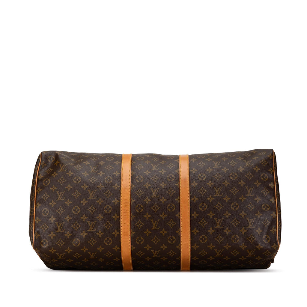 Louis Vuitton Monogram Keepall 60 (SHG-FhL45N)