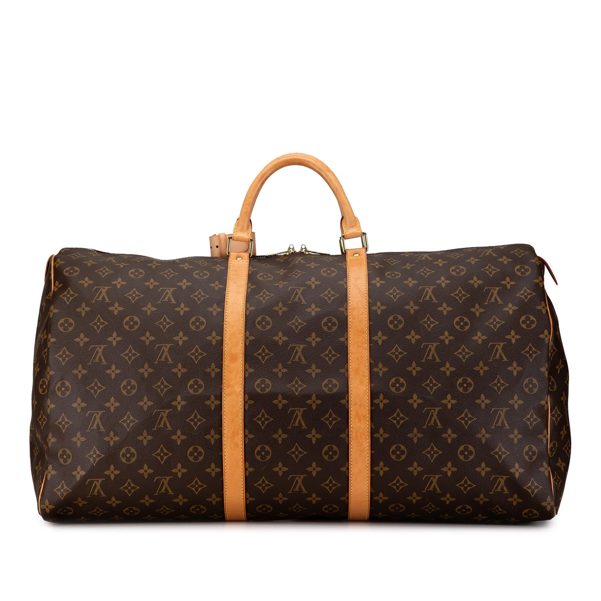 Louis Vuitton Monogram Keepall 60 (SHG-POfnpn)