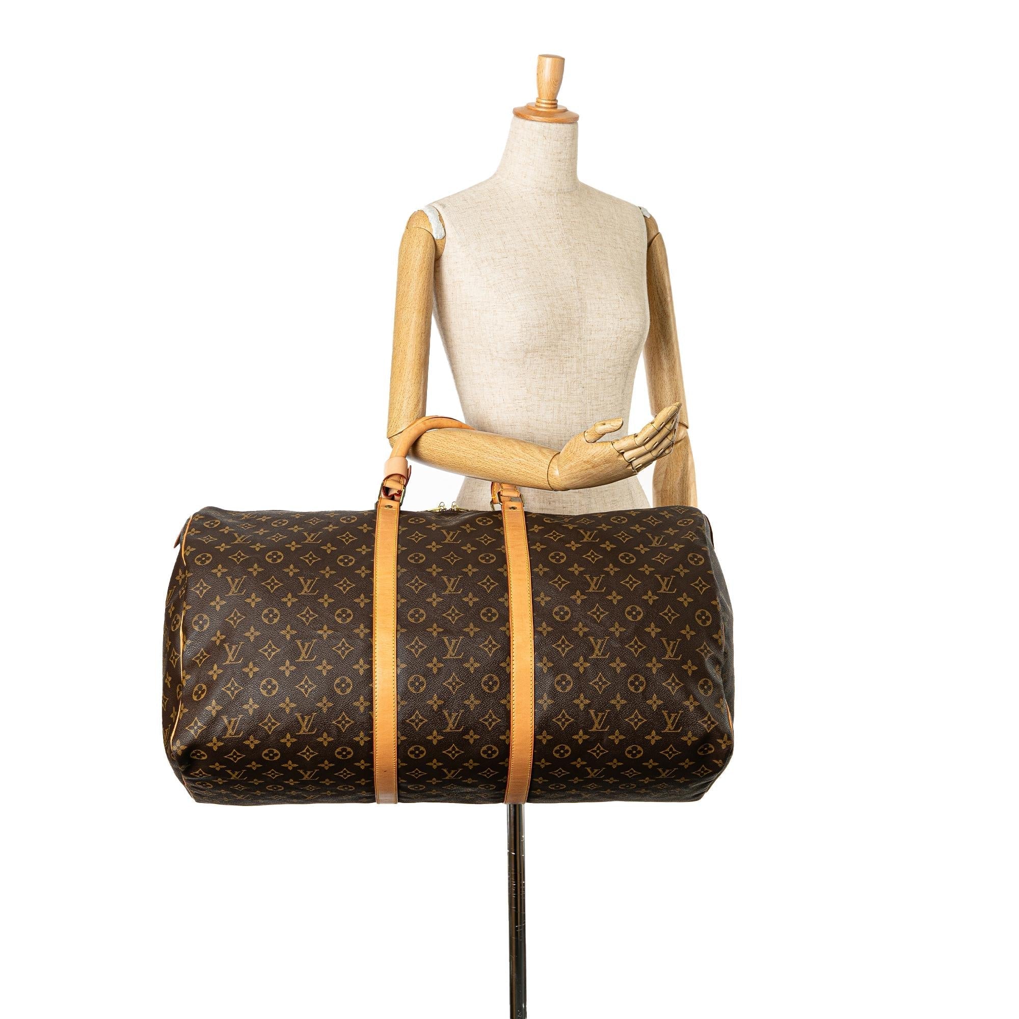 Louis Vuitton Monogram Keepall 60 (SHG-POfnpn)