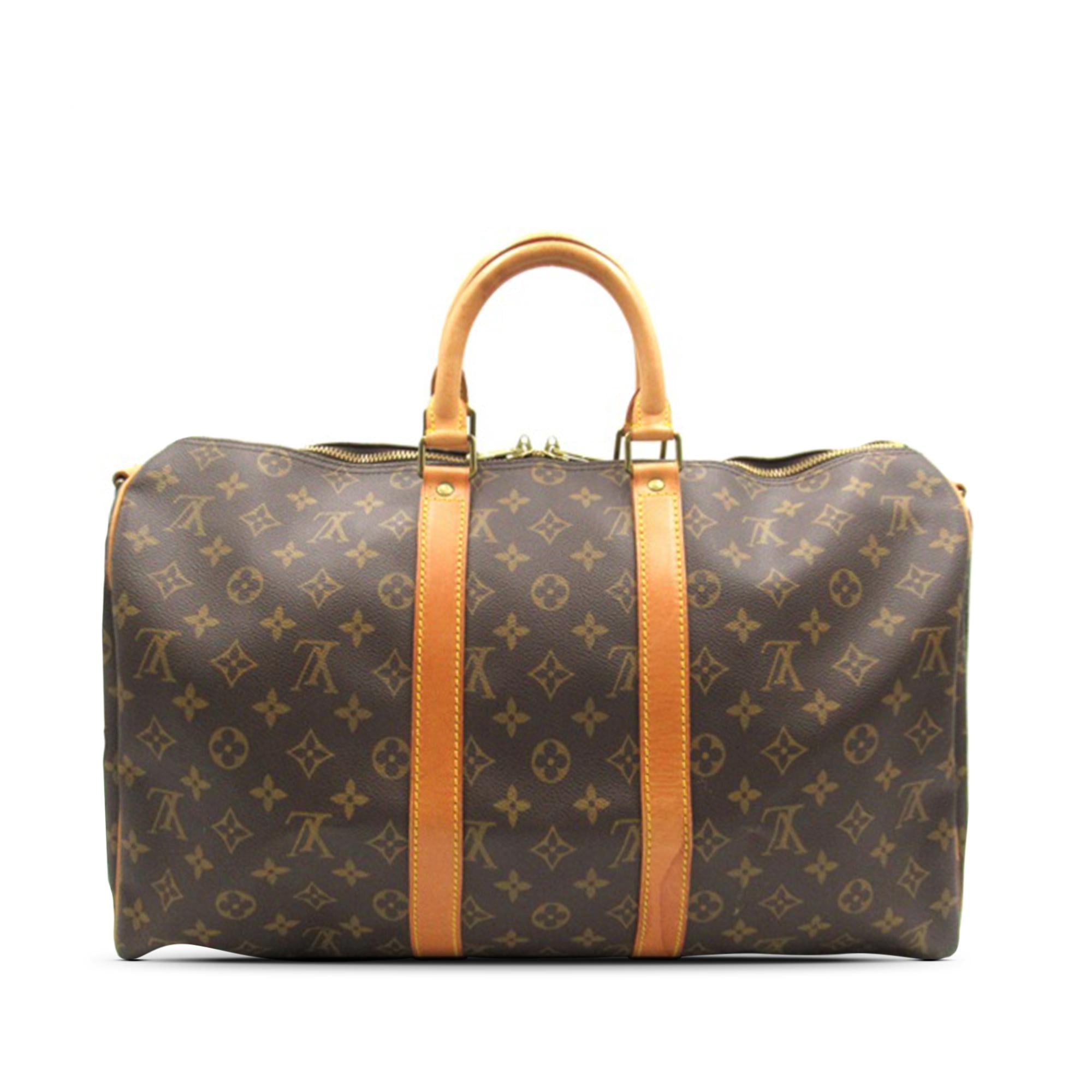 Louis Vuitton Monogram Keepall Bandouliere 45 (SHG-J9pPPp)