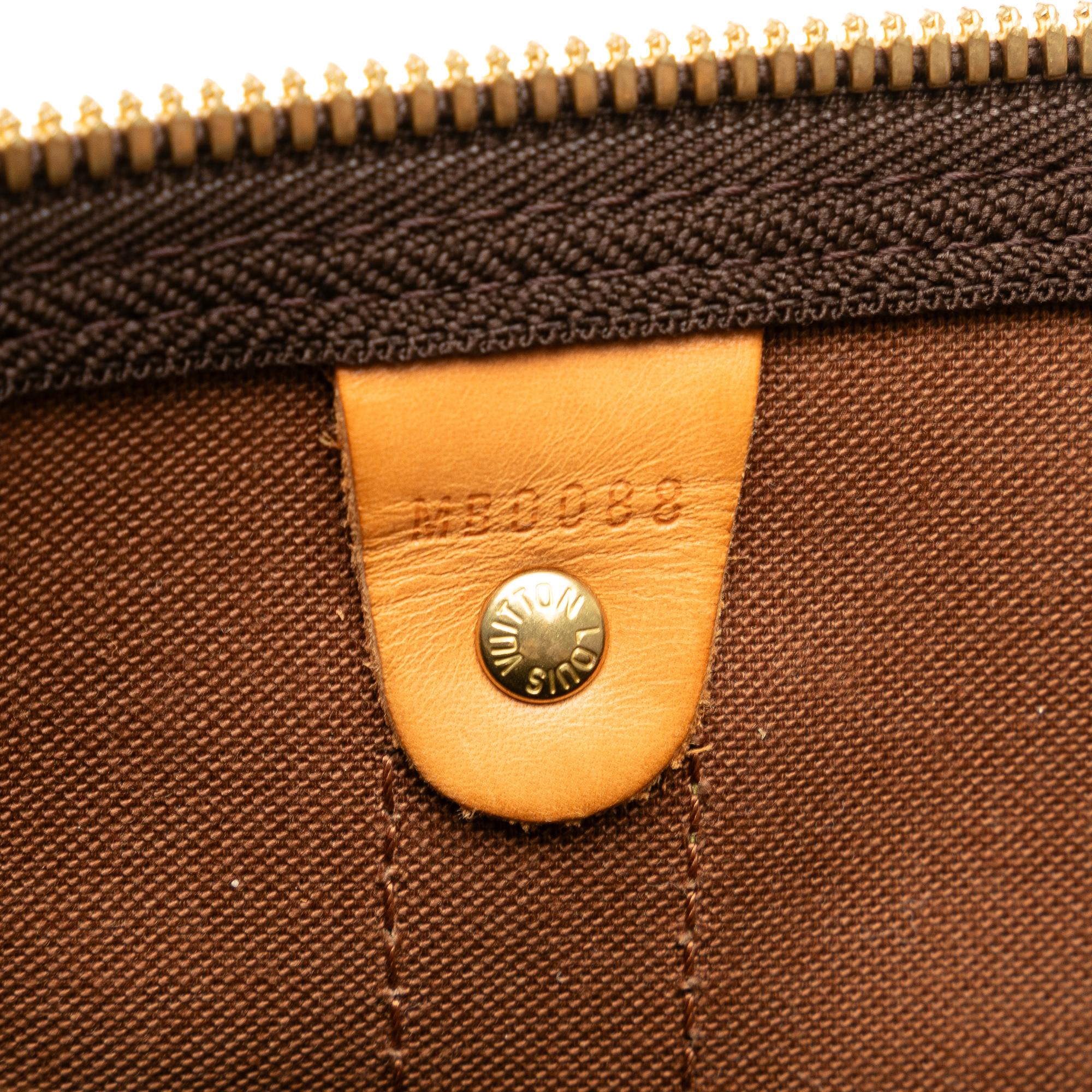 Louis Vuitton Monogram Keepall Bandouliere 45 (SHG-KNFGNC)
