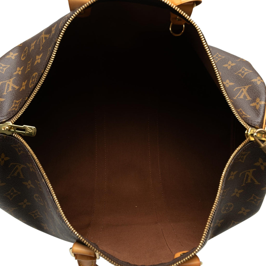 Louis Vuitton Monogram Keepall Bandouliere 45 (SHG-KNFGNC)
