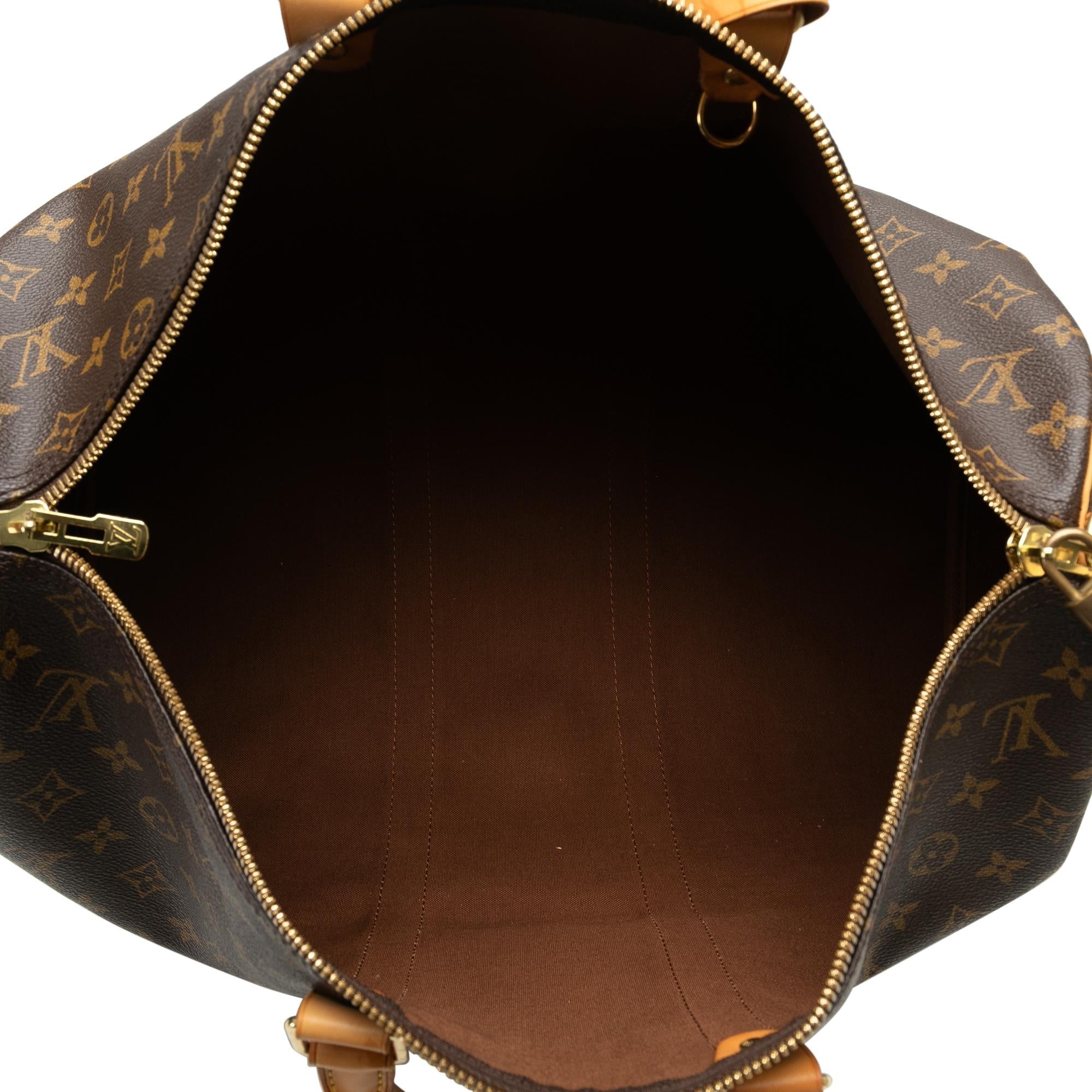 Louis Vuitton Monogram Keepall Bandouliere 45 (SHG-KNFGNC)