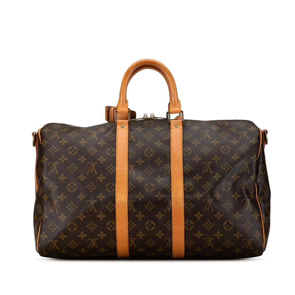 Louis Vuitton Monogram Keepall Bandouliere 45 (SHG-wLWjbb)