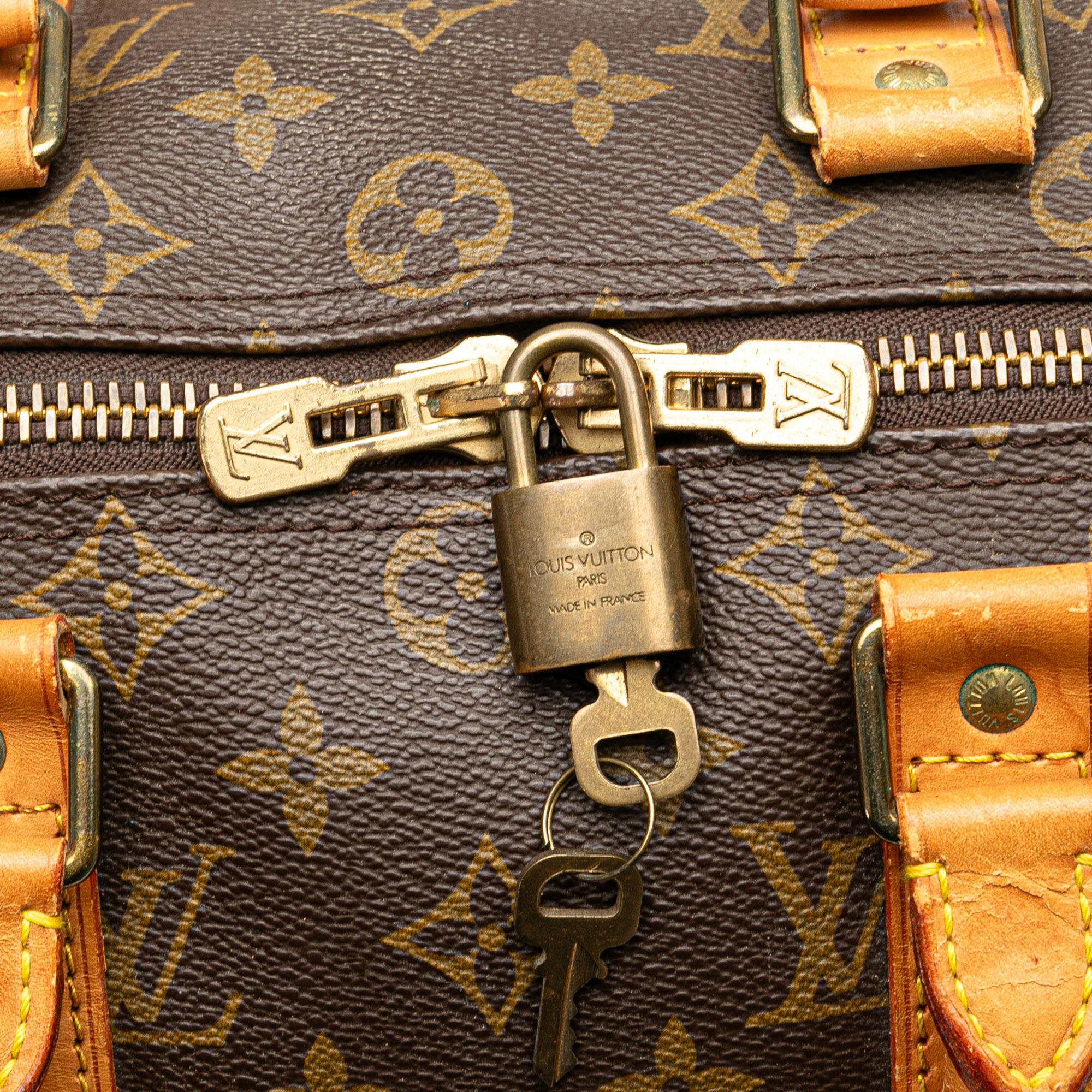 Louis Vuitton Monogram Keepall Bandouliere 45 (SHG-Y147Sl)