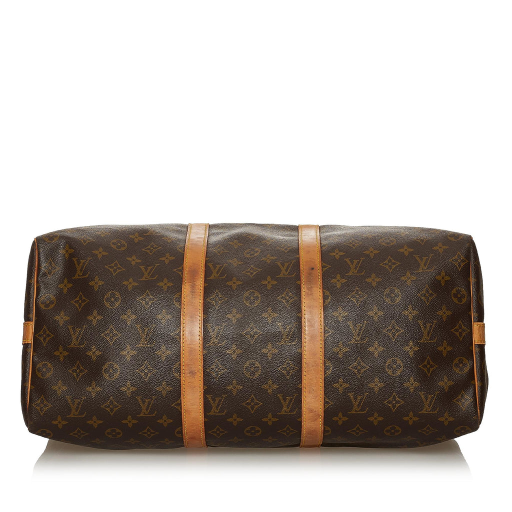 Louis Vuitton Monogram Keepall Bandouliere 50 (SHG-28424)
