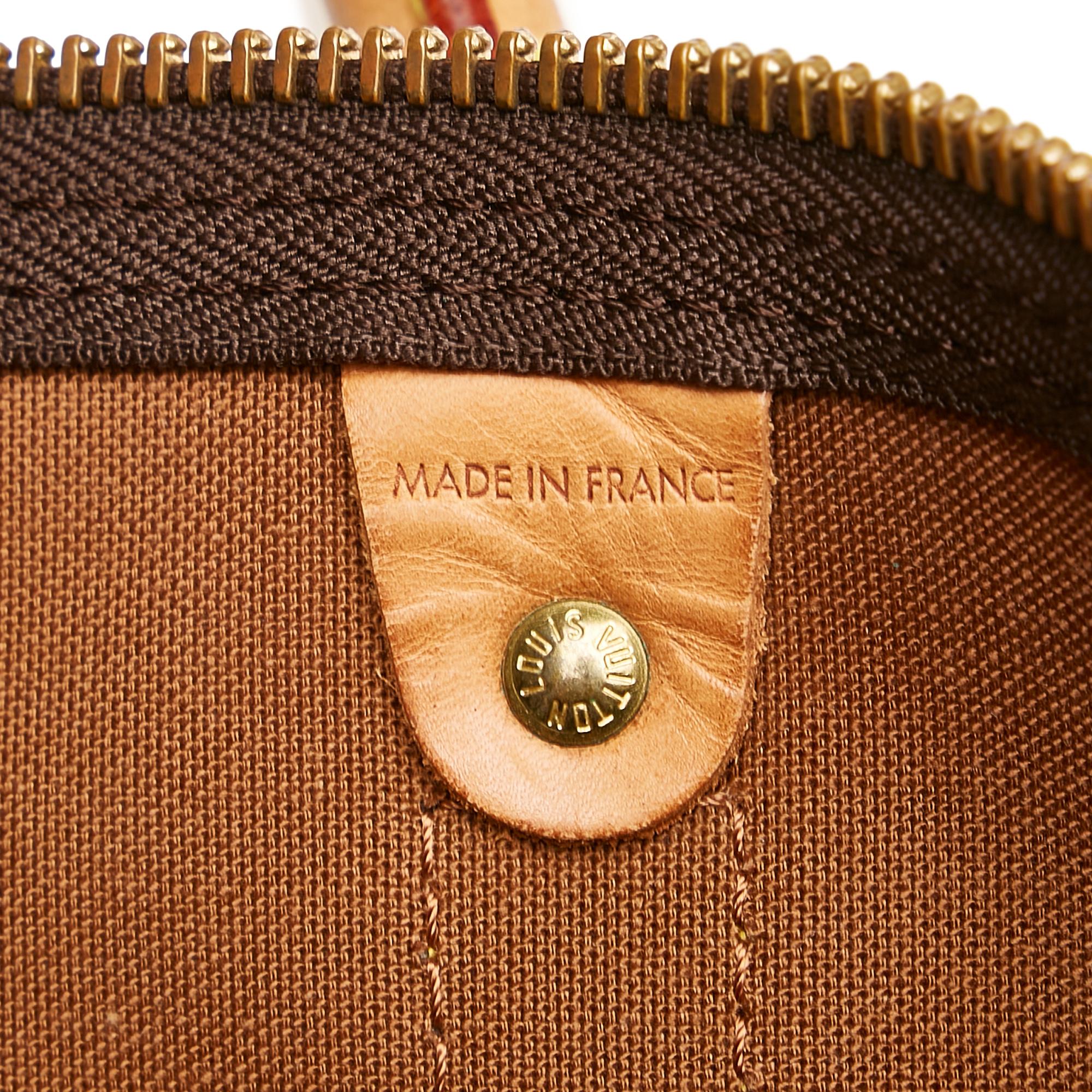 Louis Vuitton Monogram Keepall Bandouliere 50 (SHG-28424)