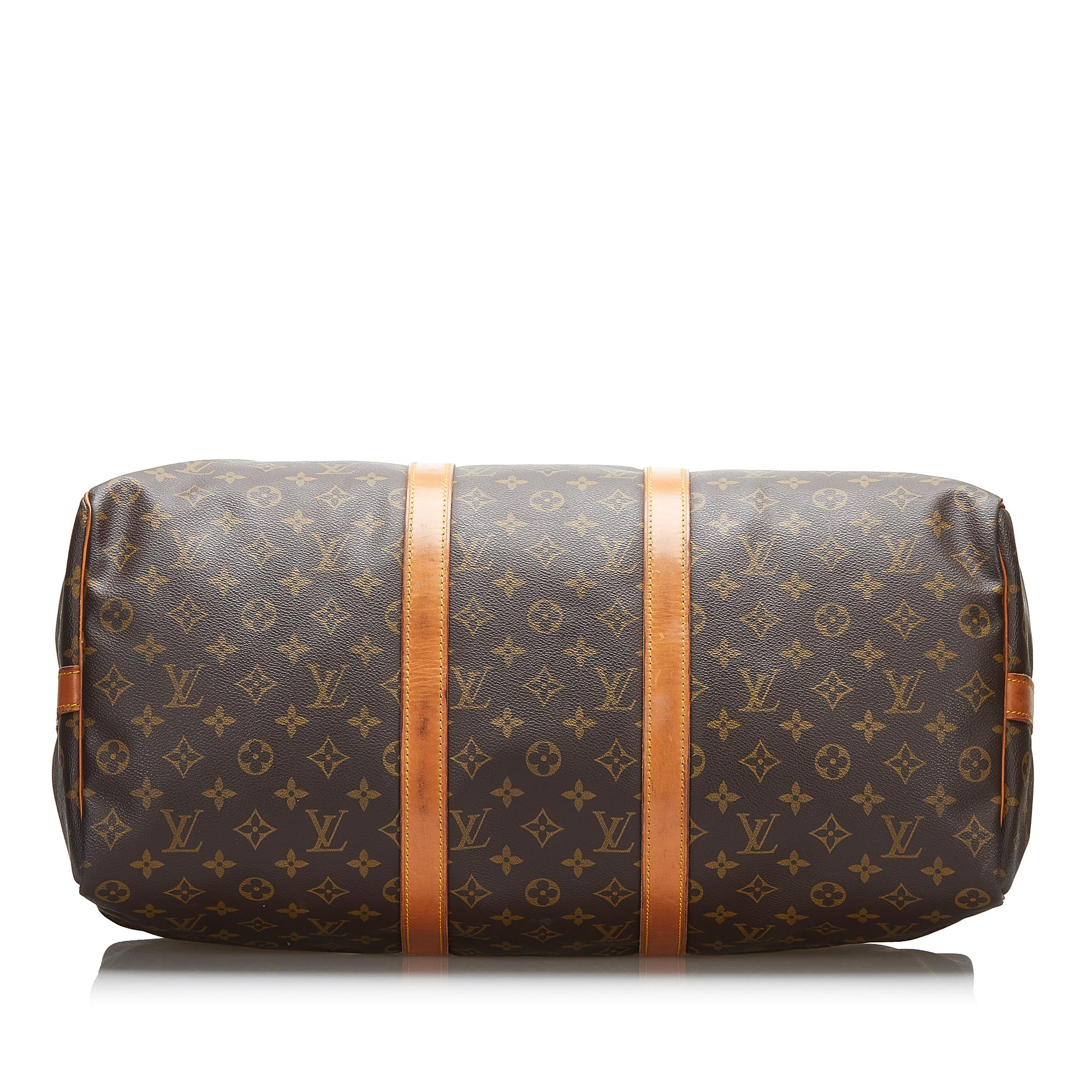 Louis Vuitton Monogram Keepall Bandouliere 50 (SHG-yYFFpS)