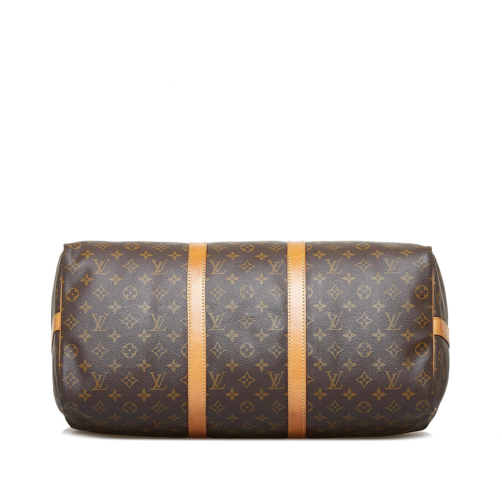 Louis Vuitton Monogram Keepall Bandouliere 50 (SHG-MfhtUh)