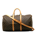 Louis Vuitton Monogram Keepall Bandouliere 50 (SHG-I0n5a9)