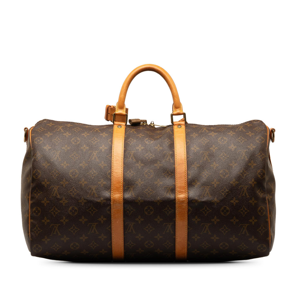 Louis Vuitton Monogram Keepall Bandouliere 50 (SHG-pzQPHa)