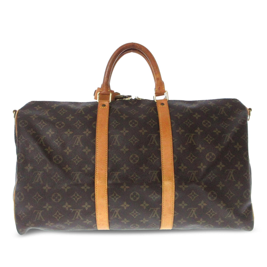 Louis Vuitton Monogram Keepall Bandouliere 50 (SHG-tyL8j6)
