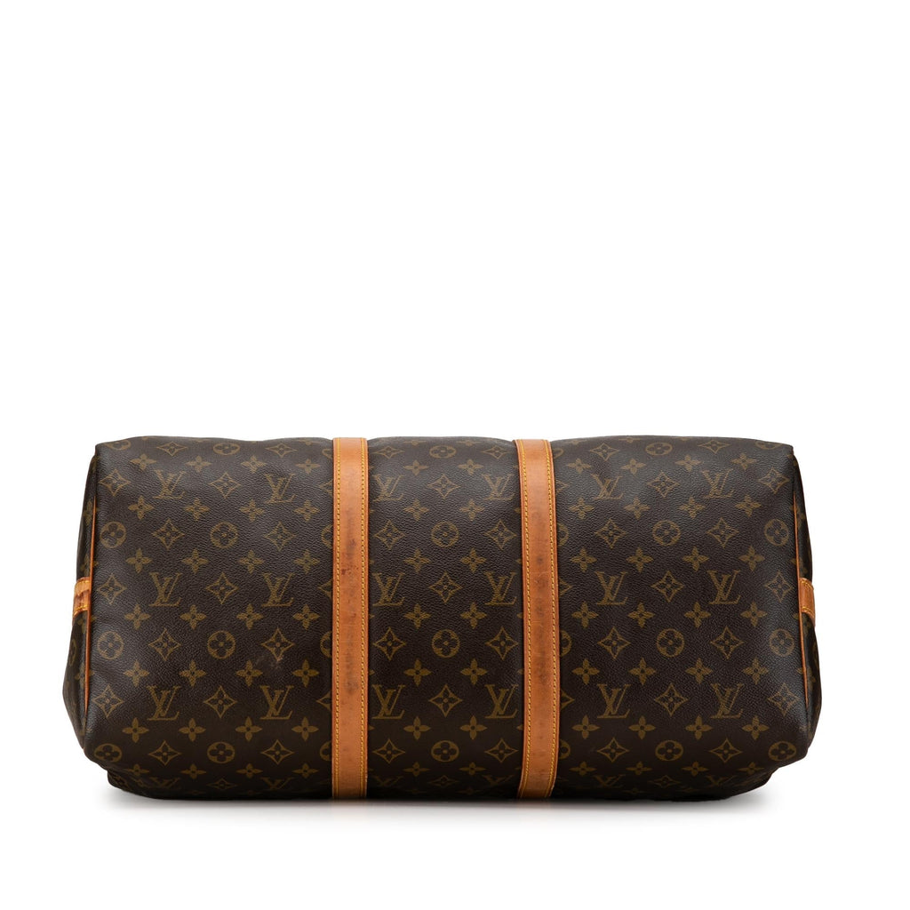 Louis Vuitton Monogram Keepall Bandouliere 50 (SHG-appIPu)